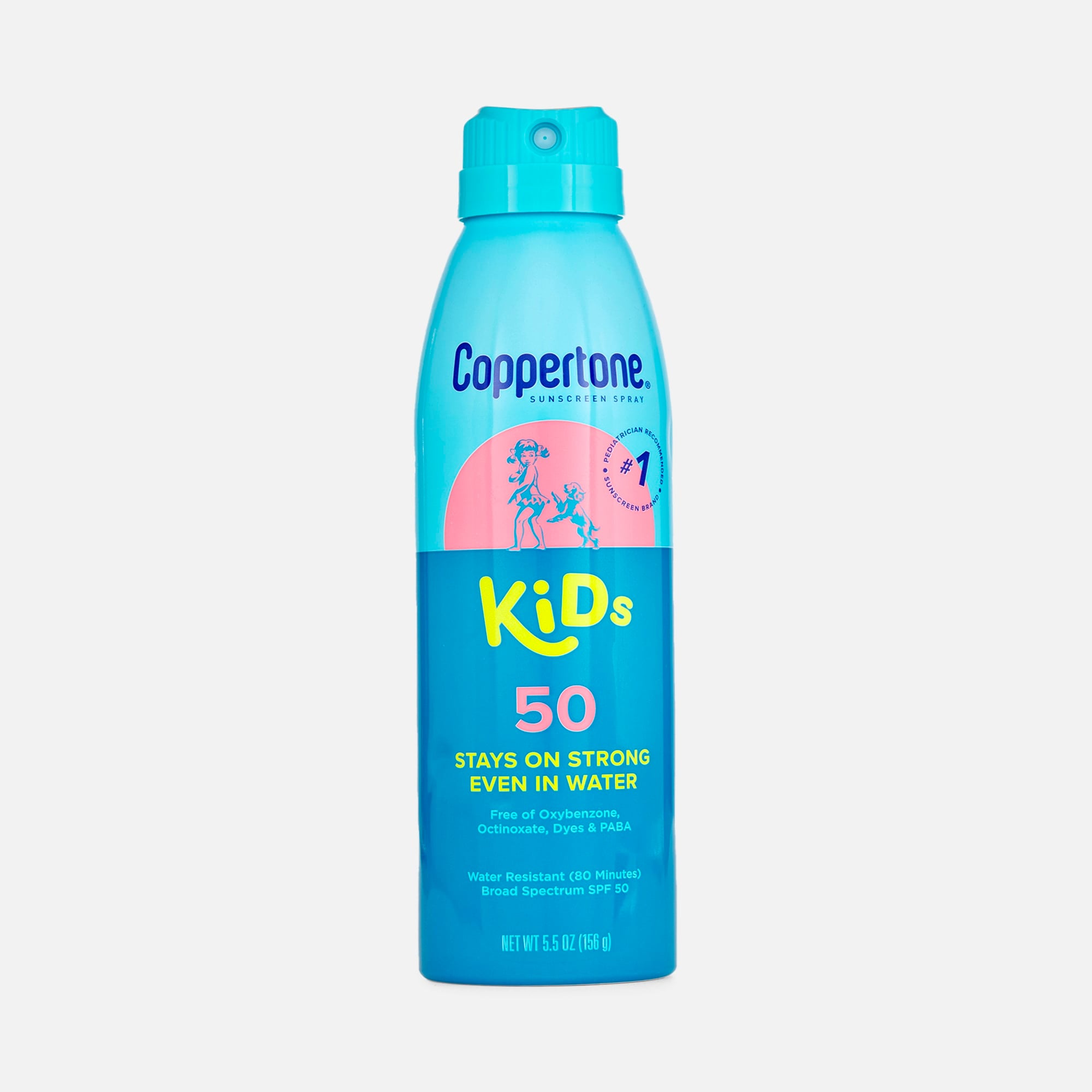 Coppertone Kids Sunscreen Spray, SPF 50, 5.5 oz., , large