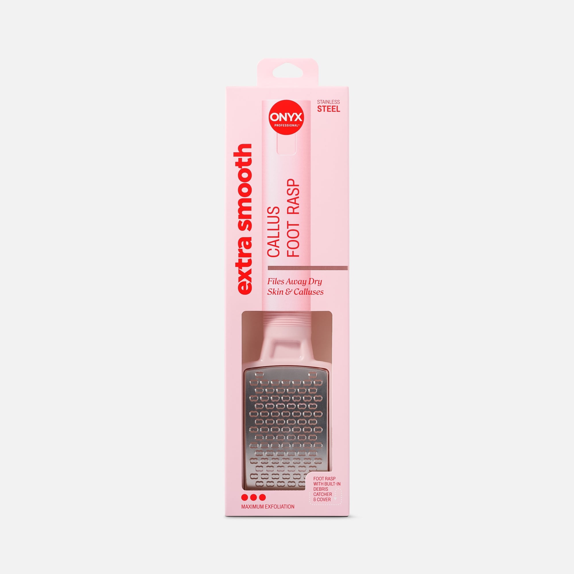 ONYX Professional Extra Smooth Callus Foot Rasp, , large