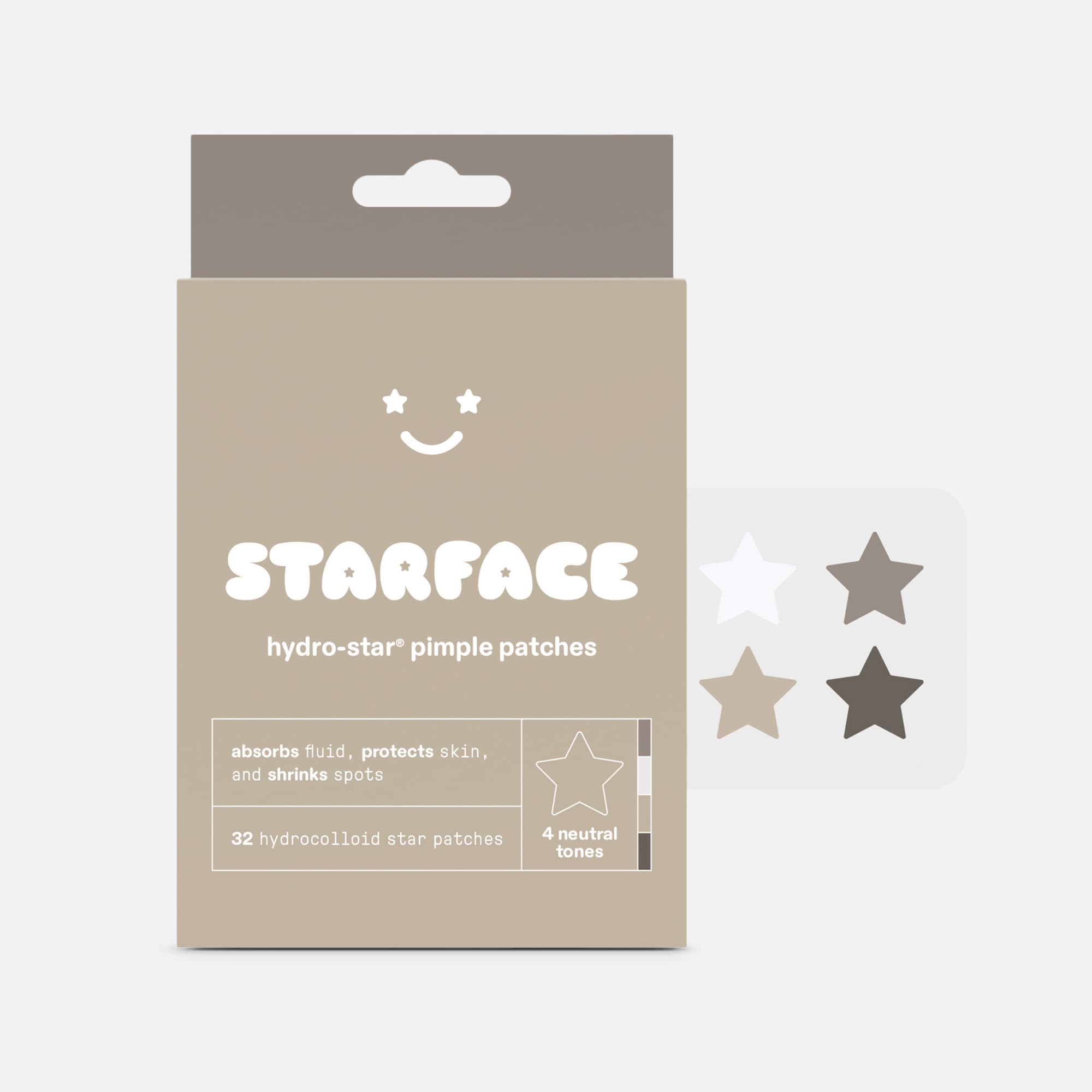 Starface Hydro-Star Earth Pimple Patches, 32 ct., , large