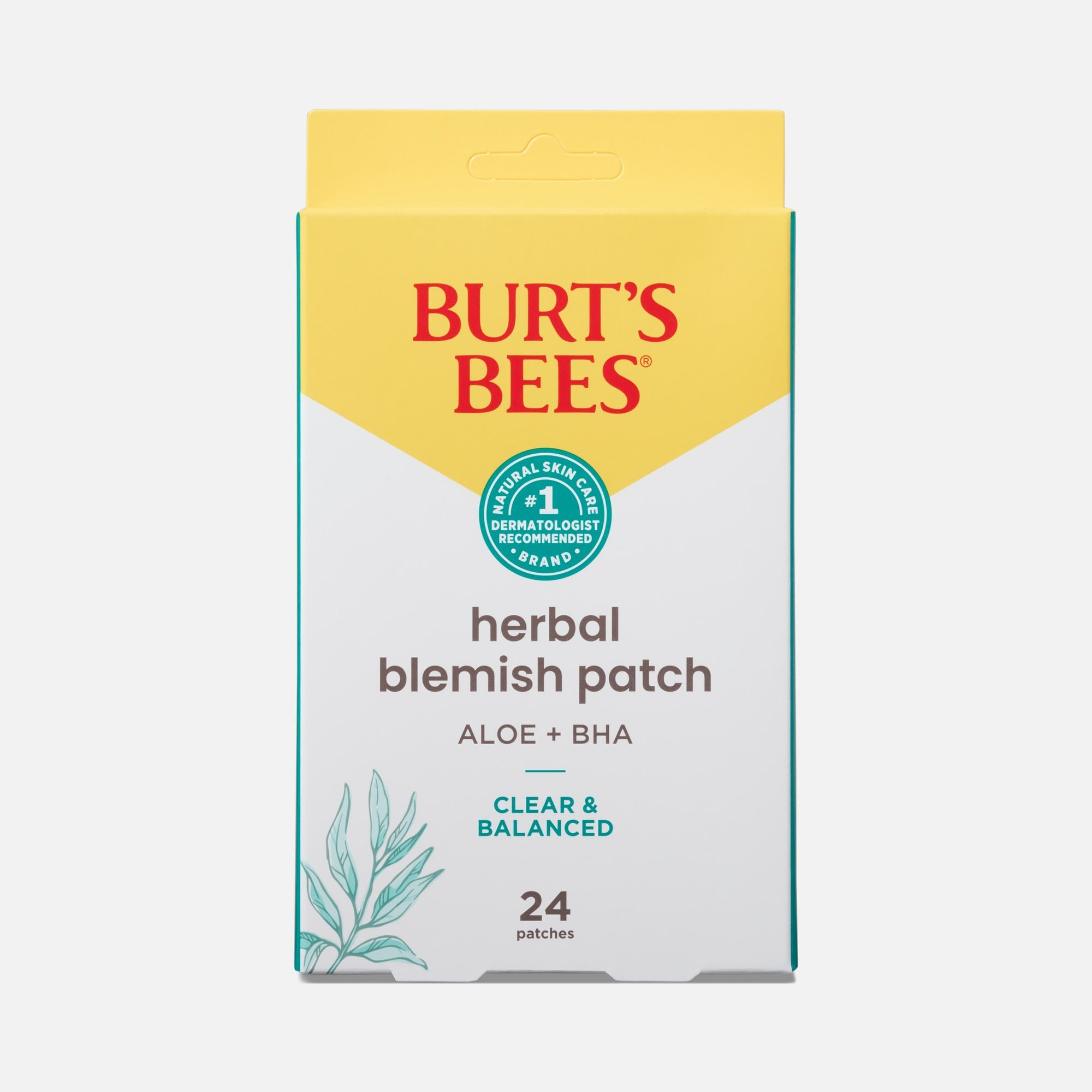 Burt's Bees Clear and Balanced Blemish Patch, 24-Pack, , large