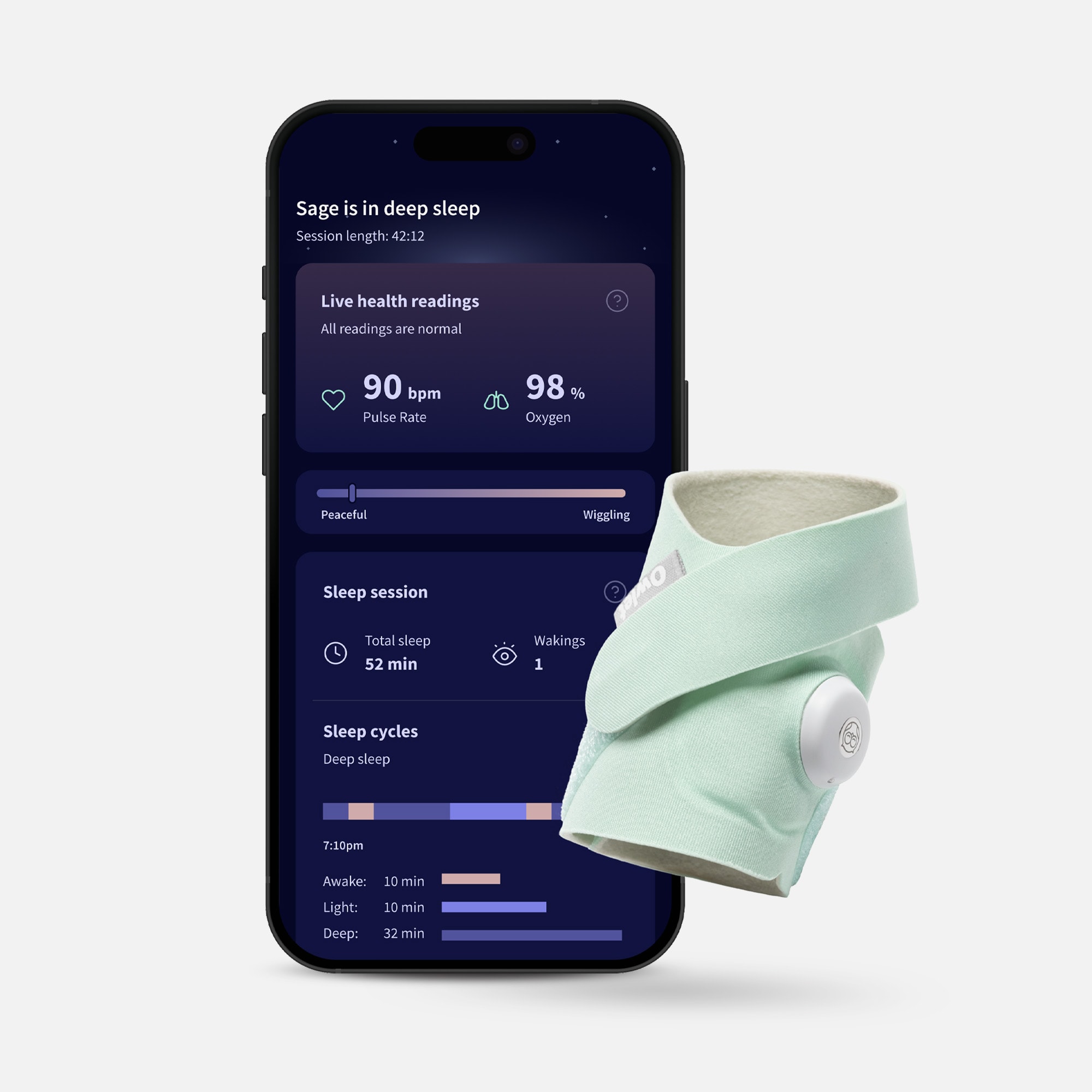 Owlet Dream Sock Baby Monitor