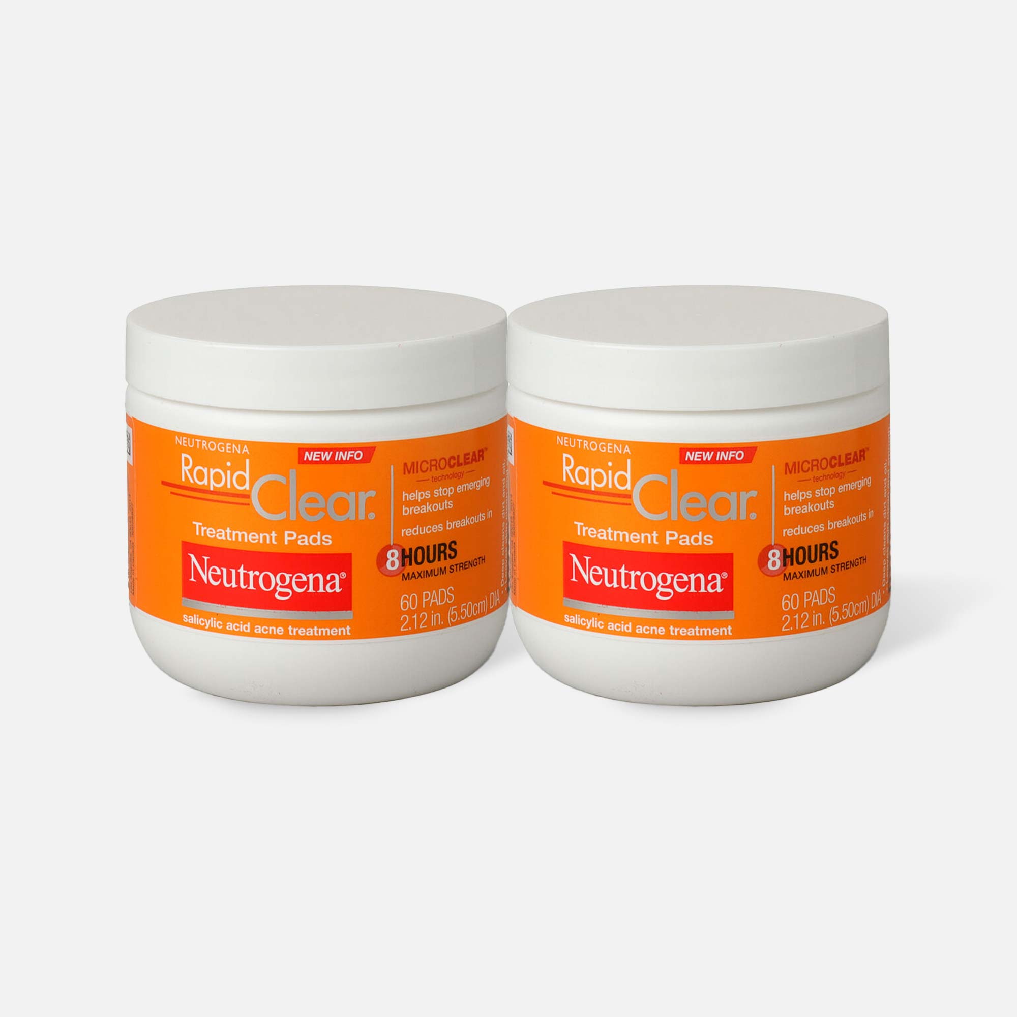Neutrogena Rapid Clear Treatment Pads - 60 ct. (2-Pack), , large