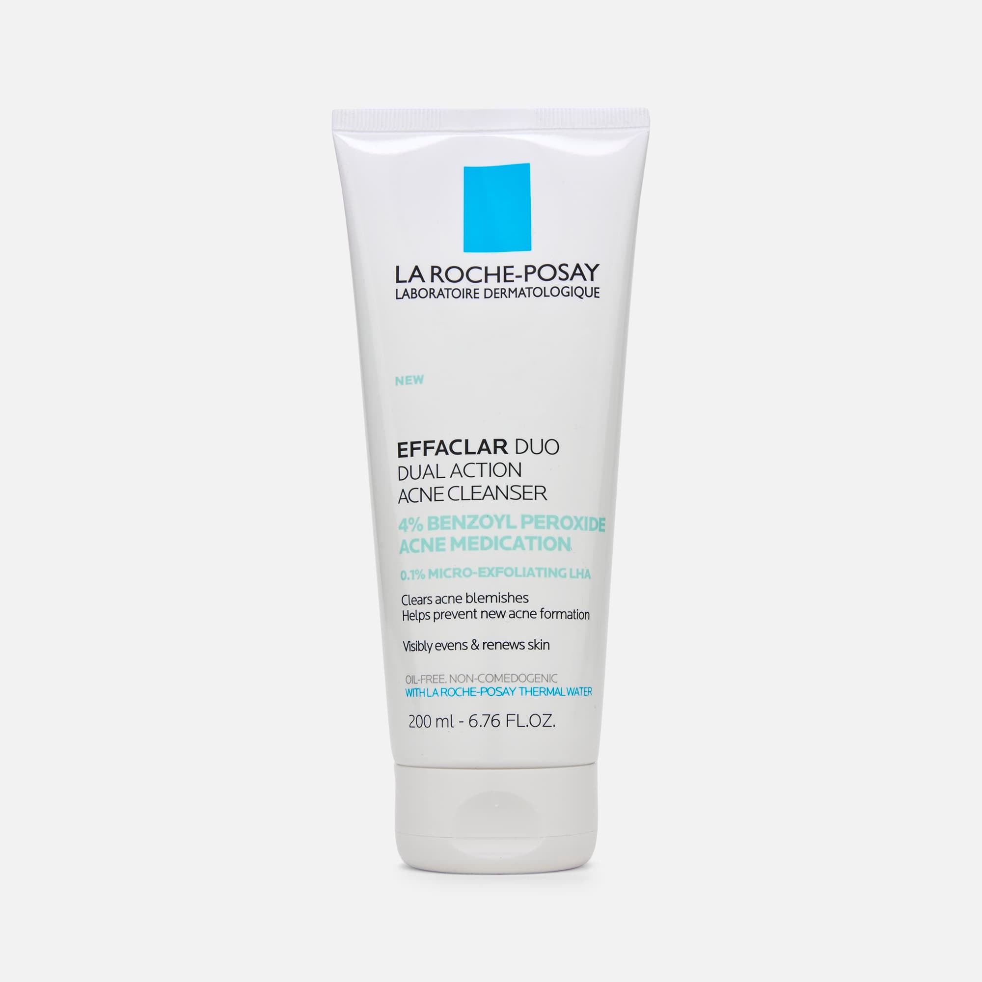 La Roche-Posay Effaclar Duo Acne Face Wash with Benzoyl Peroxide, 6.7 fl oz., , large