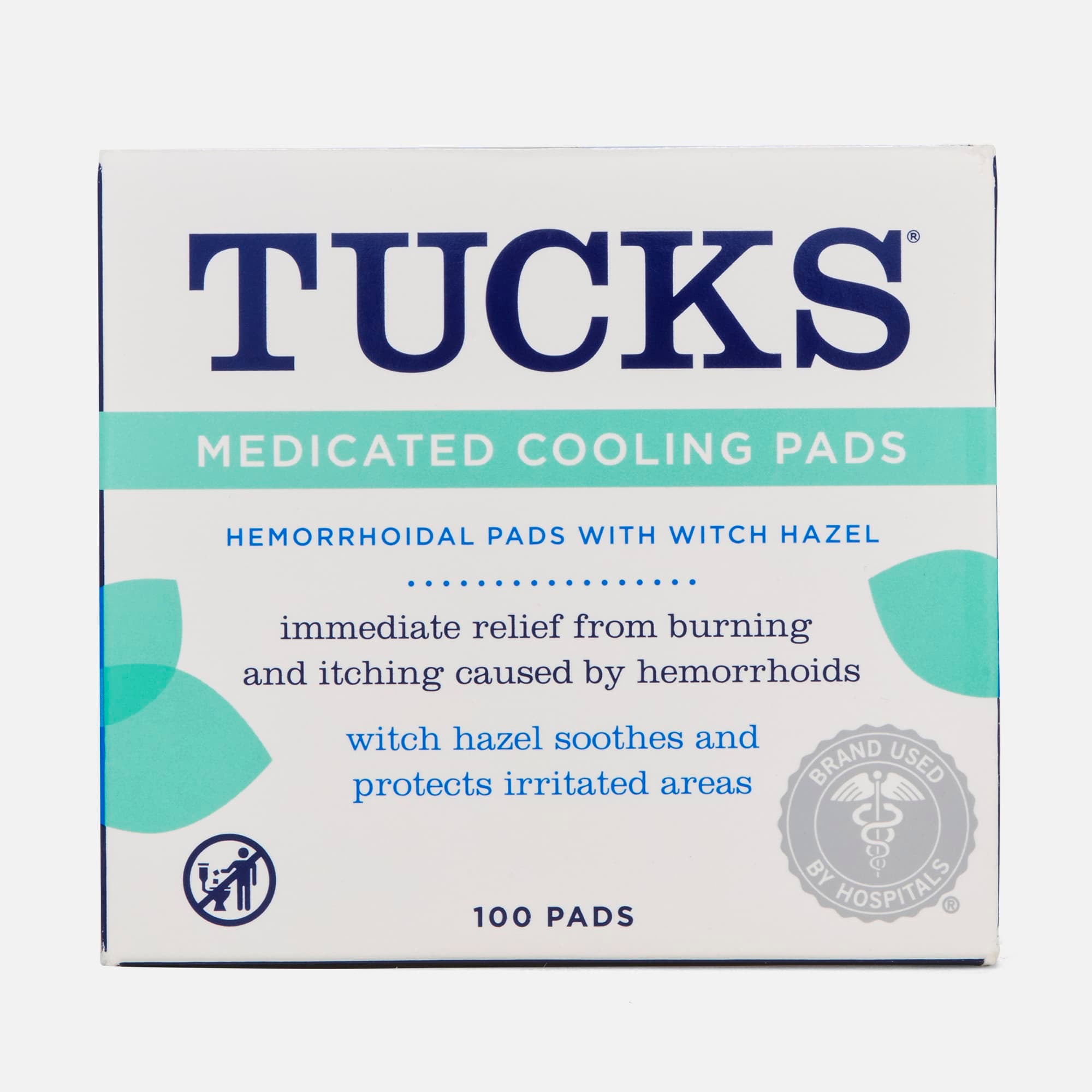 Tucks Medicated Hemorrhoidal Pads, 100 ct., , large