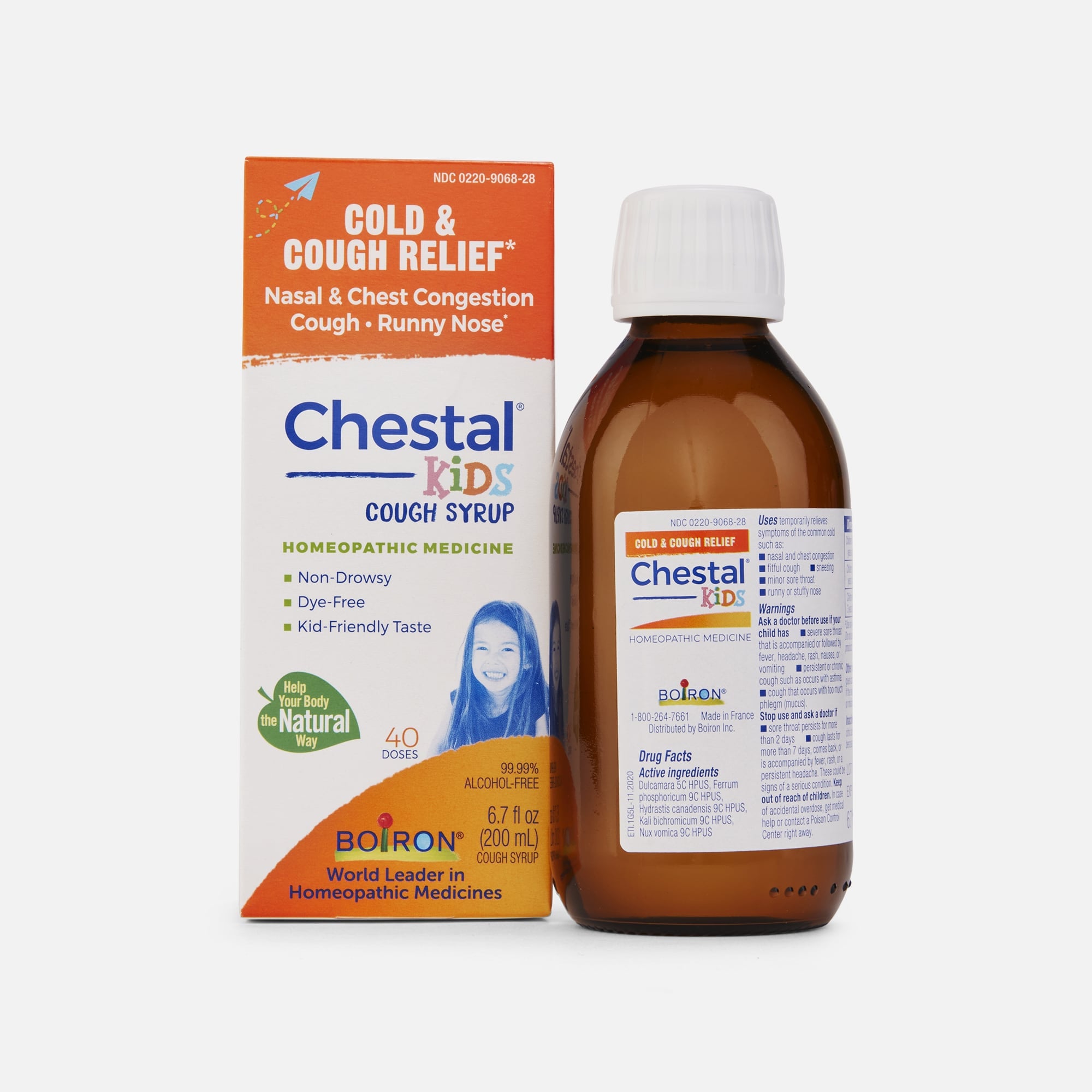 Boiron Chestal Kids Cold & Cough, , large