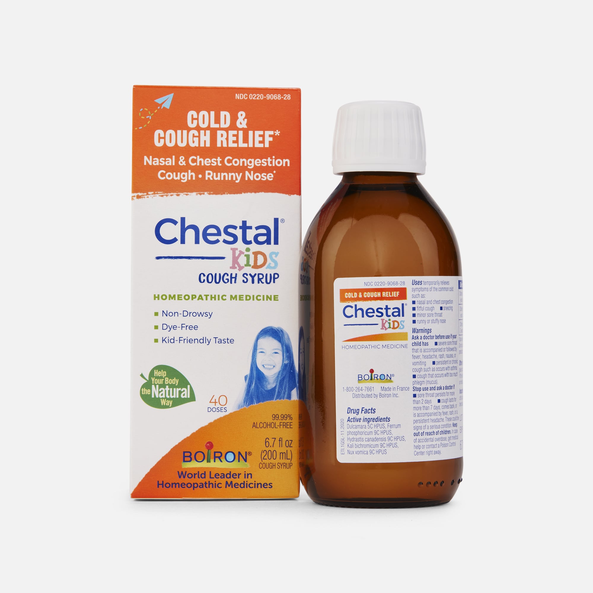 Boiron Chestal Kids Cold & Cough, , large
