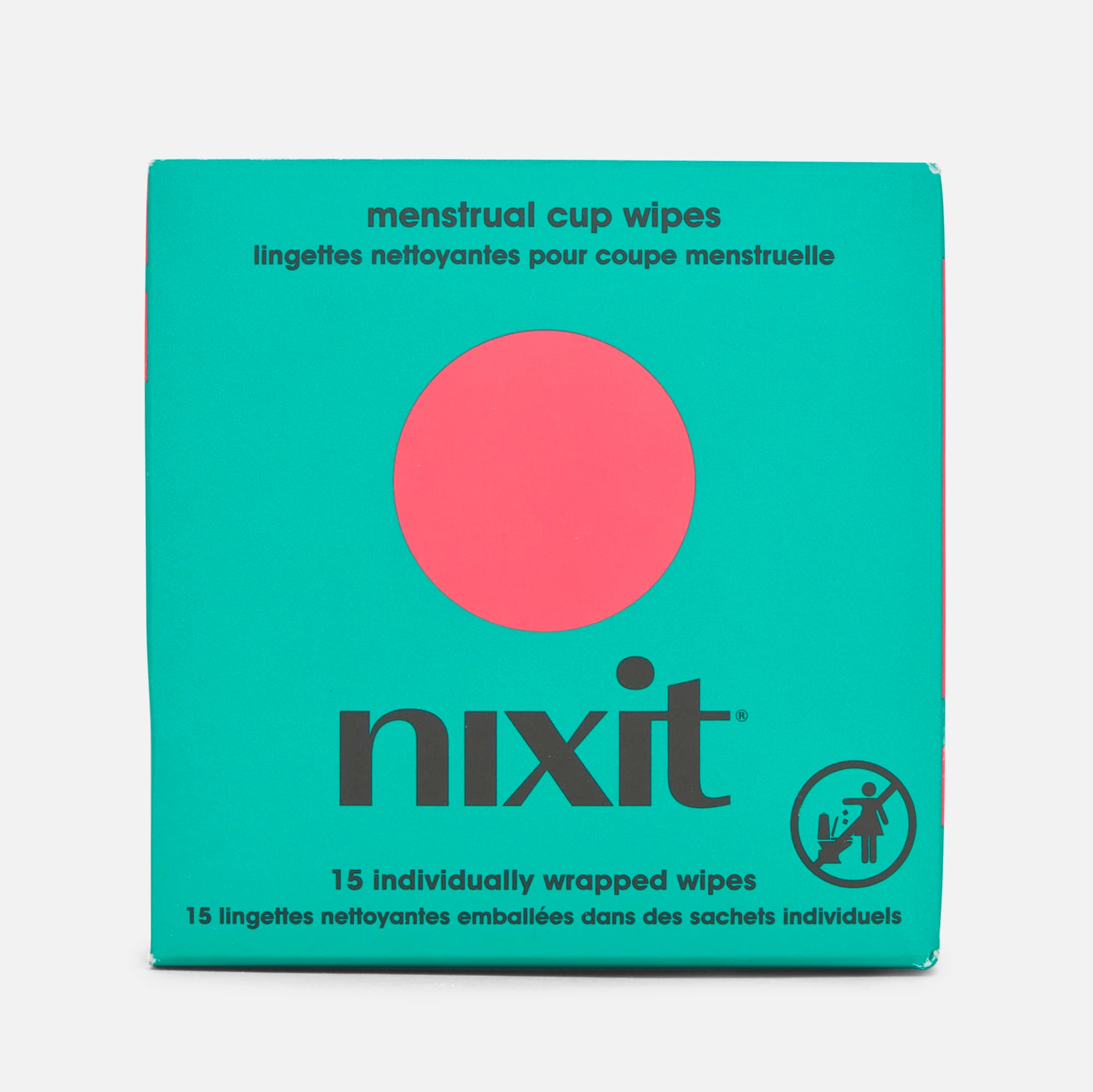 Nixit Menstrual Cup Wipes, 15 ct., , large