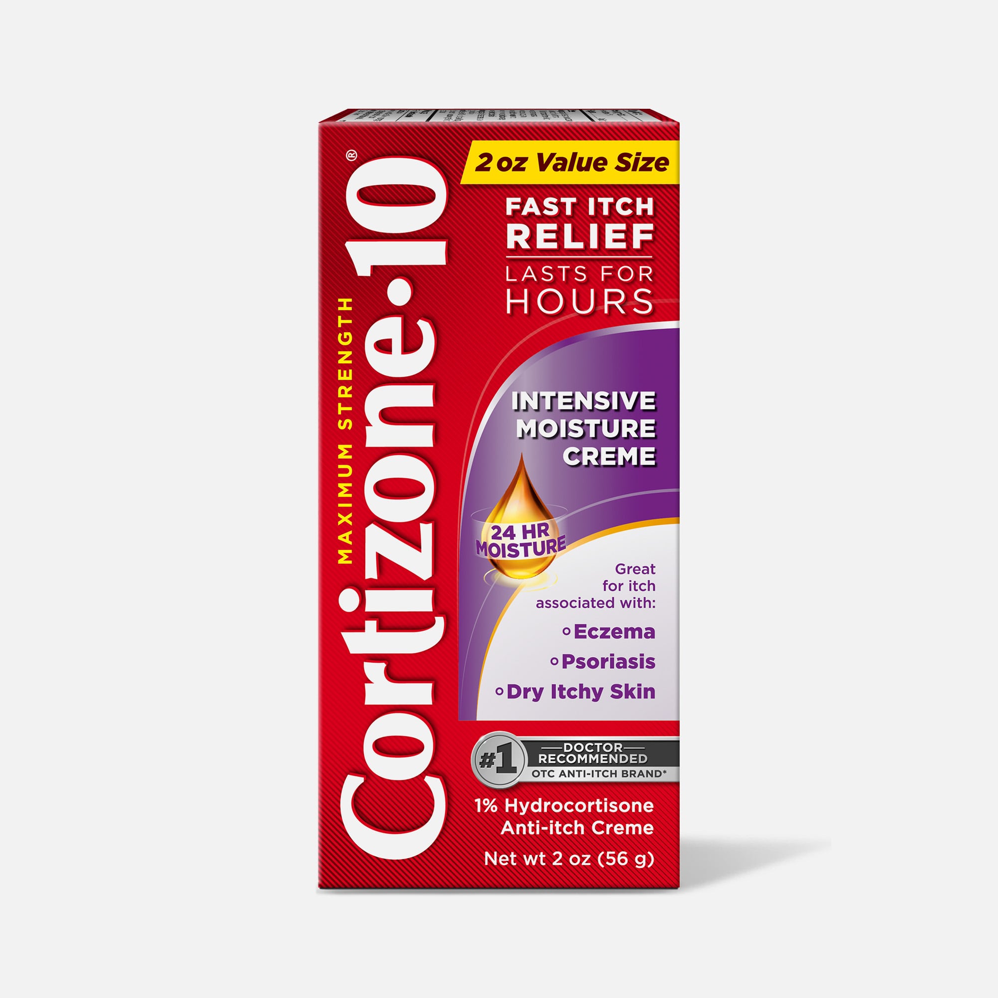 Cortizone 10 Intensive Healing Anti-Itch Cream, , large