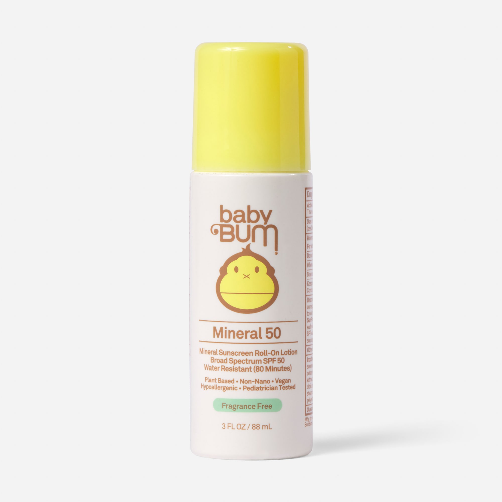 Sun Bum Baby Bum Roll On Mineral Sunscreen - SPF 50, , large