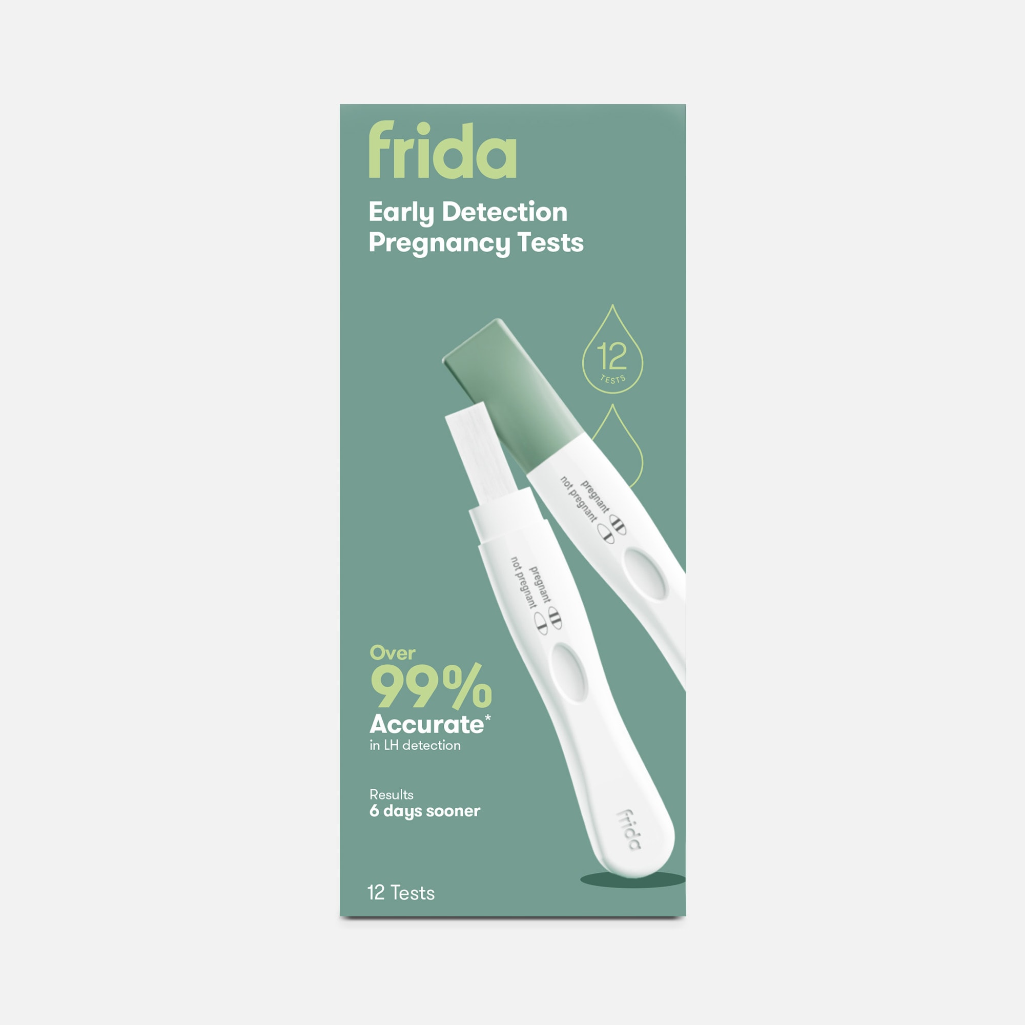 Frida Early Detection Pregnancy Test, 12 ct., , large