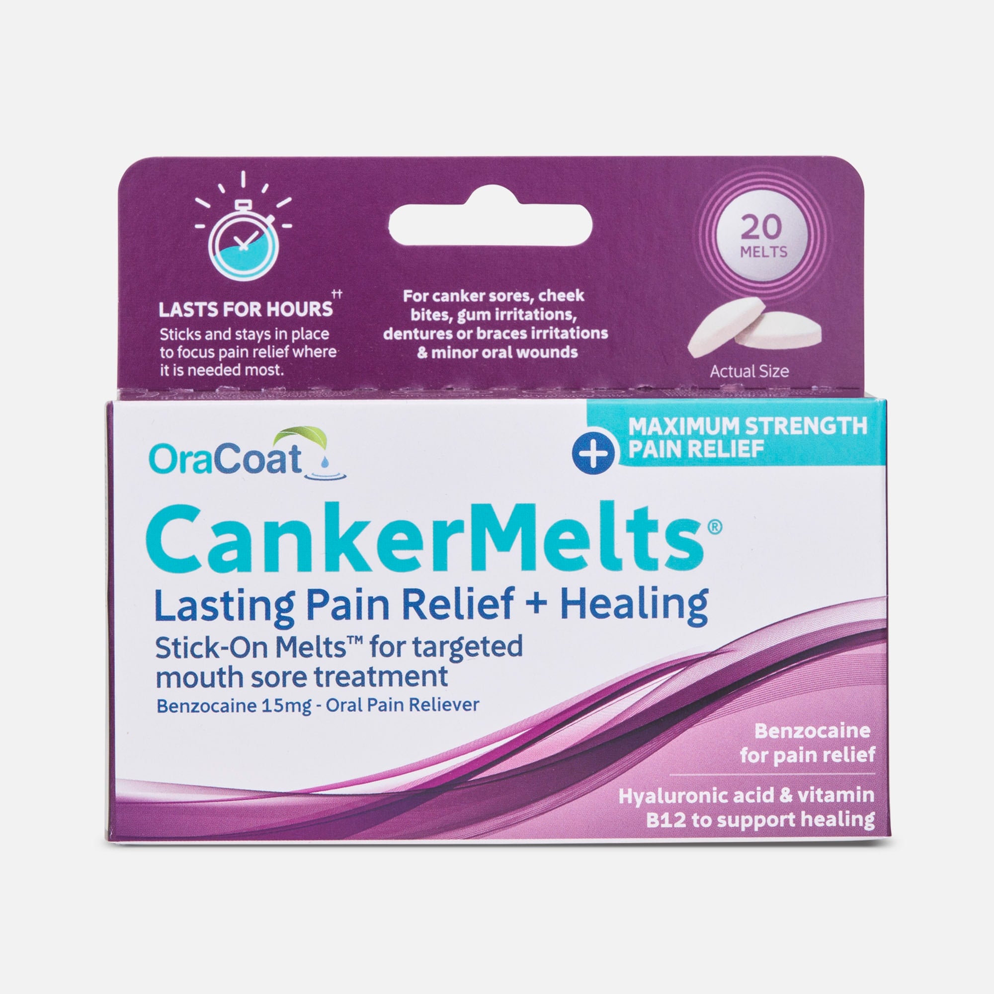 OraCoat CankerMelts, 20 ct., , large