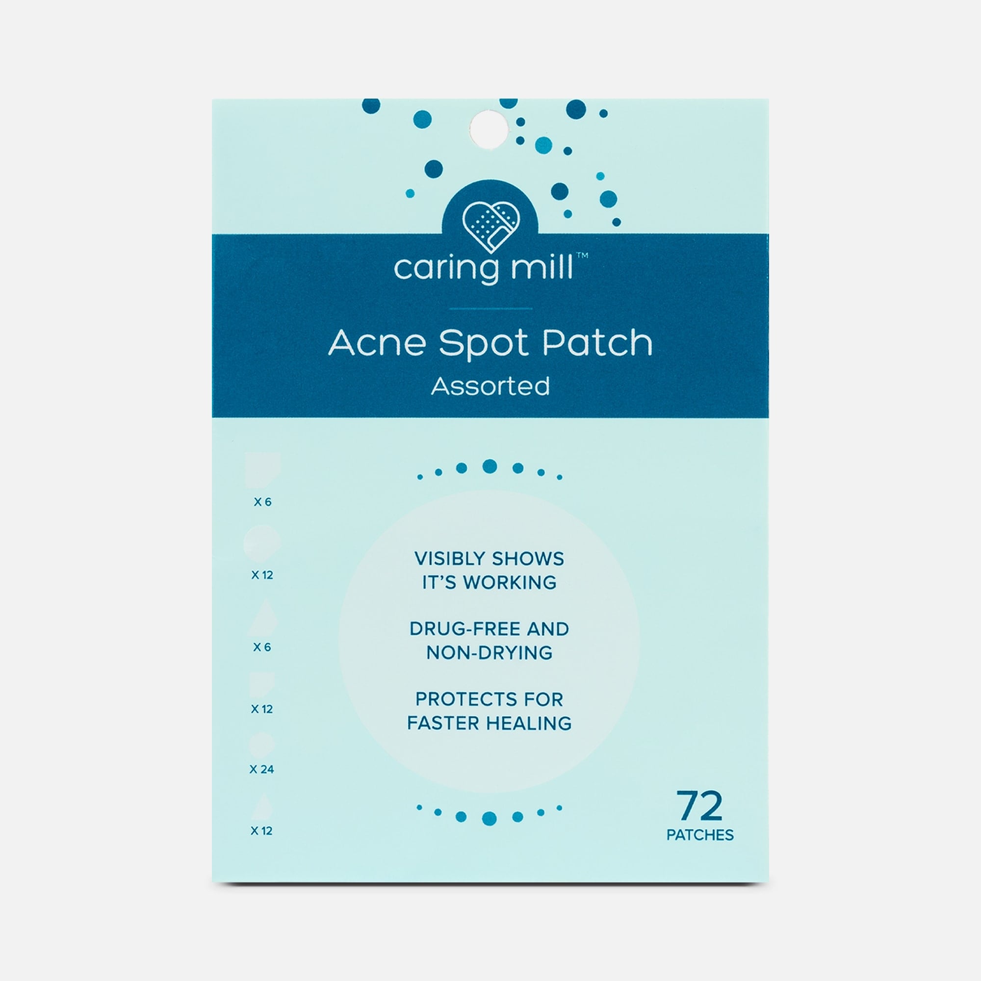 Caring Mill™ Acne Spot Patches, 72 ct., , large