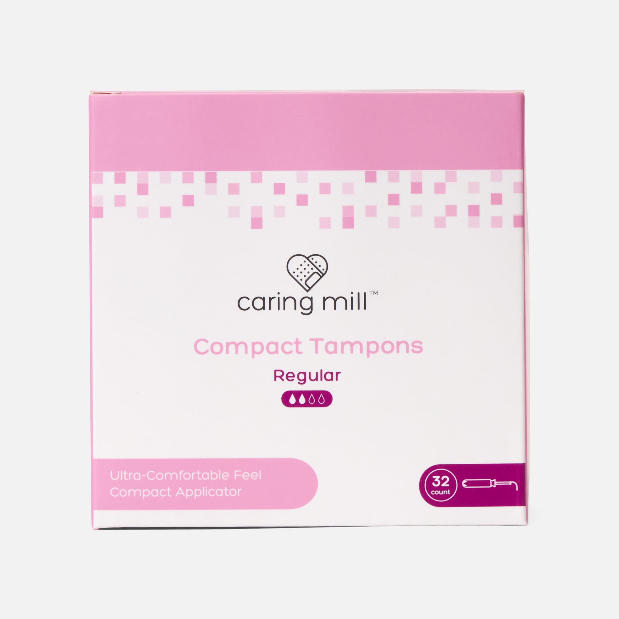 Caring Mill™ Compact Tampons, 32 ct., , large