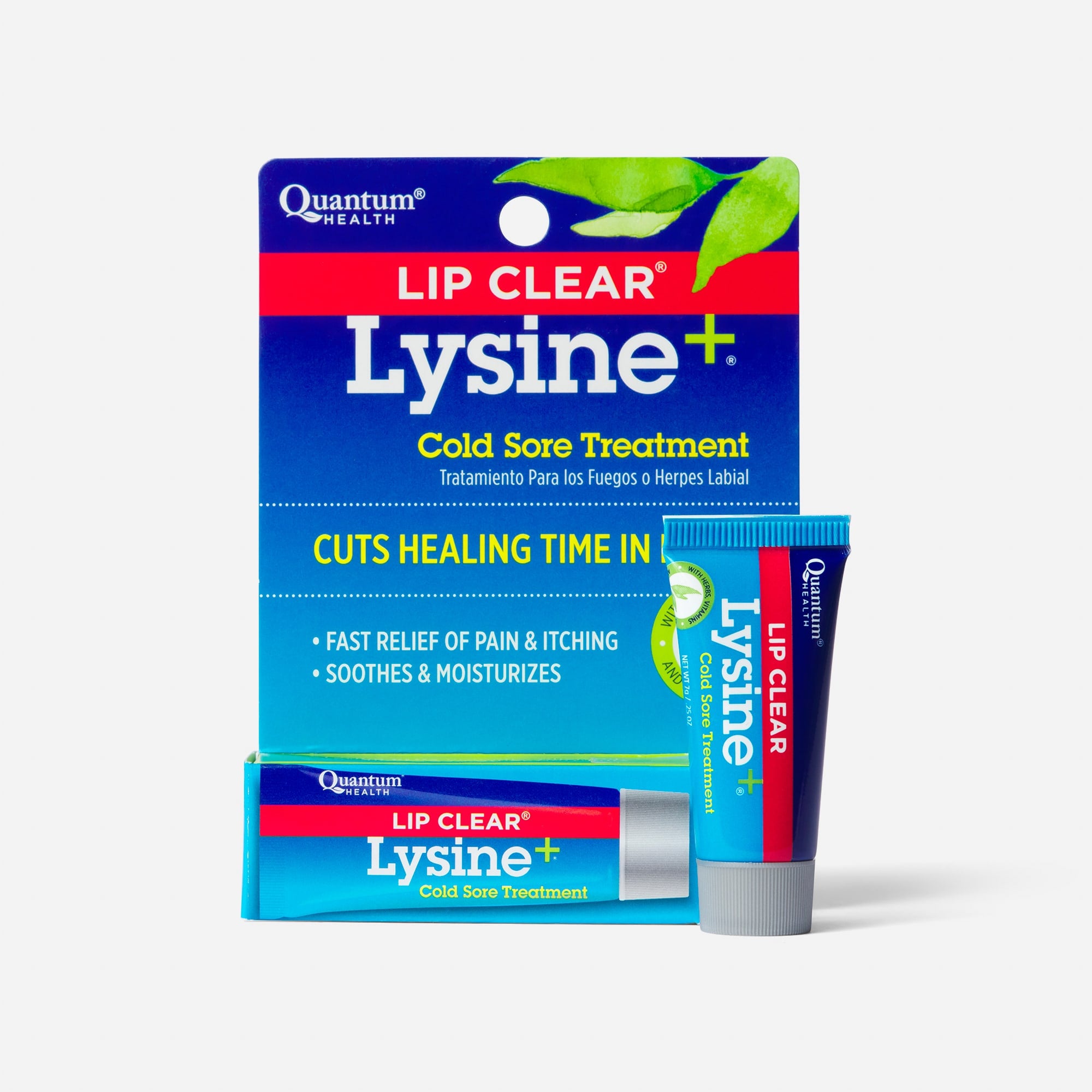 Quantum Health Lip Clear Lysine+ Cold Sore Treatment, 0.25 oz., , large