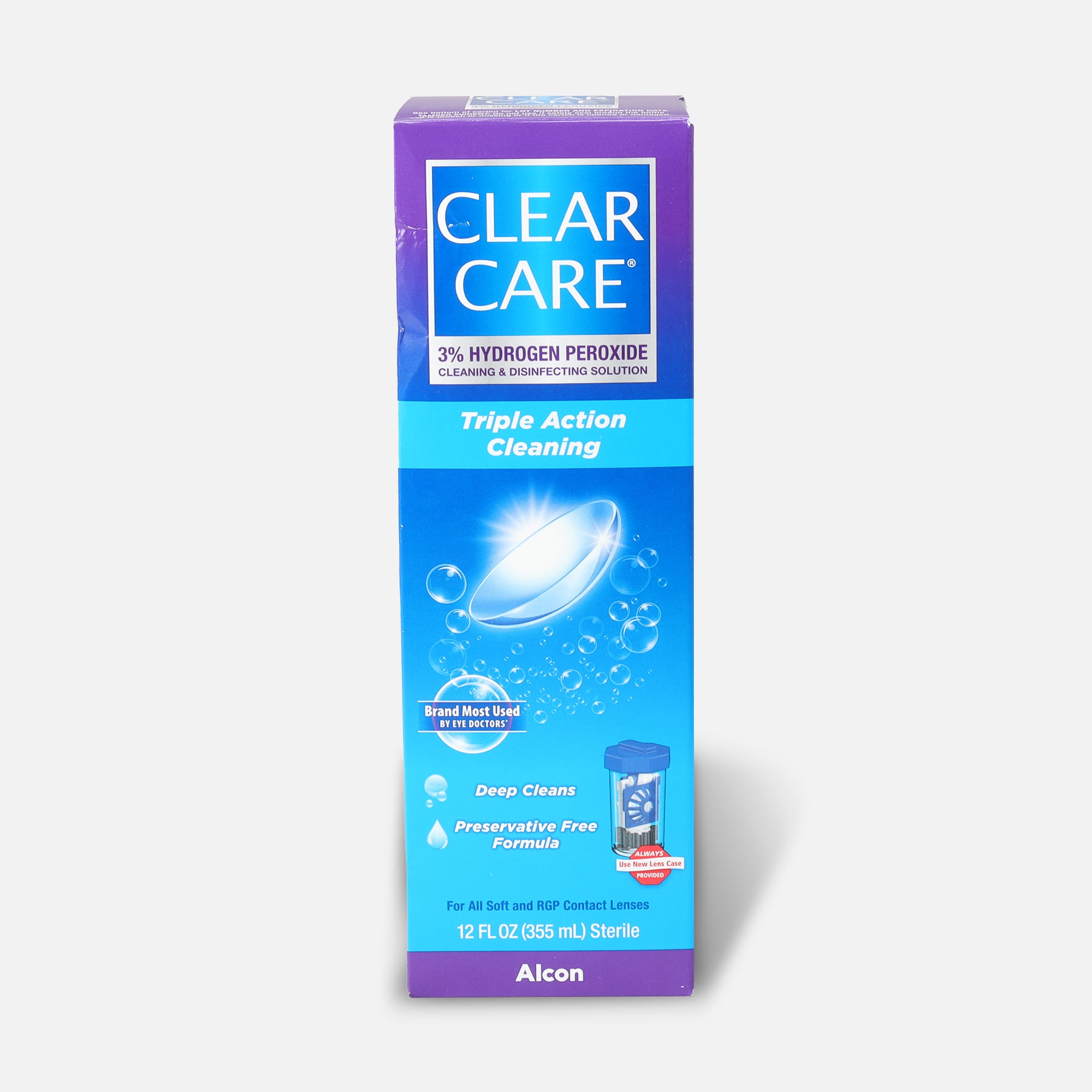 Clear Care Cleaning and Disinfecting Solution, , large