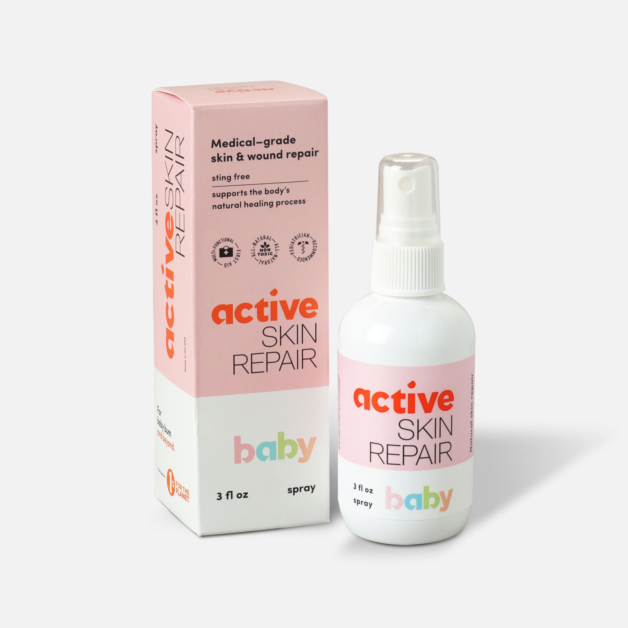 Active Skin Repair Baby Spray, 3 oz., , large