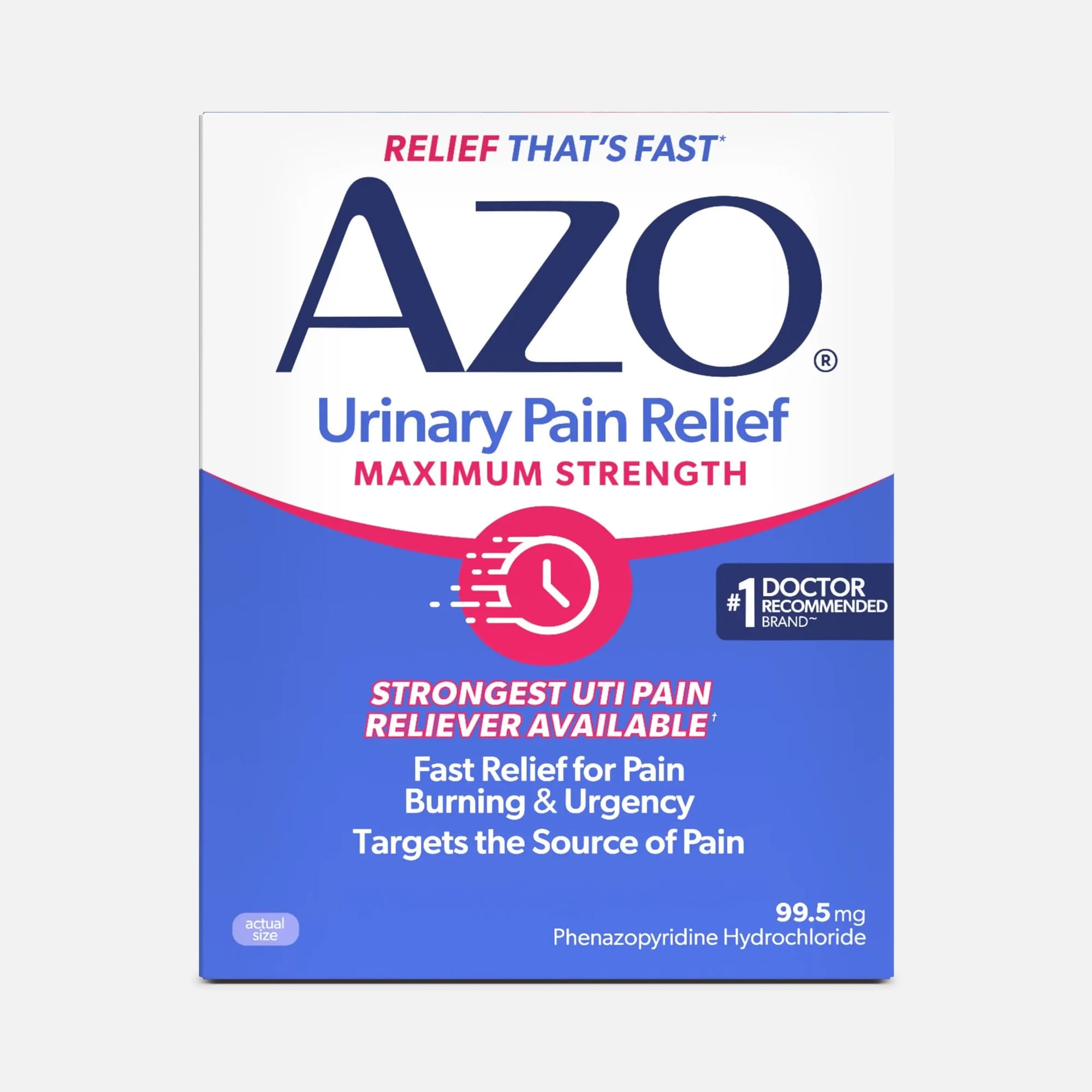 AZO Urinary Pain Relief Maximum Strength Tablets, 24 ct., , large