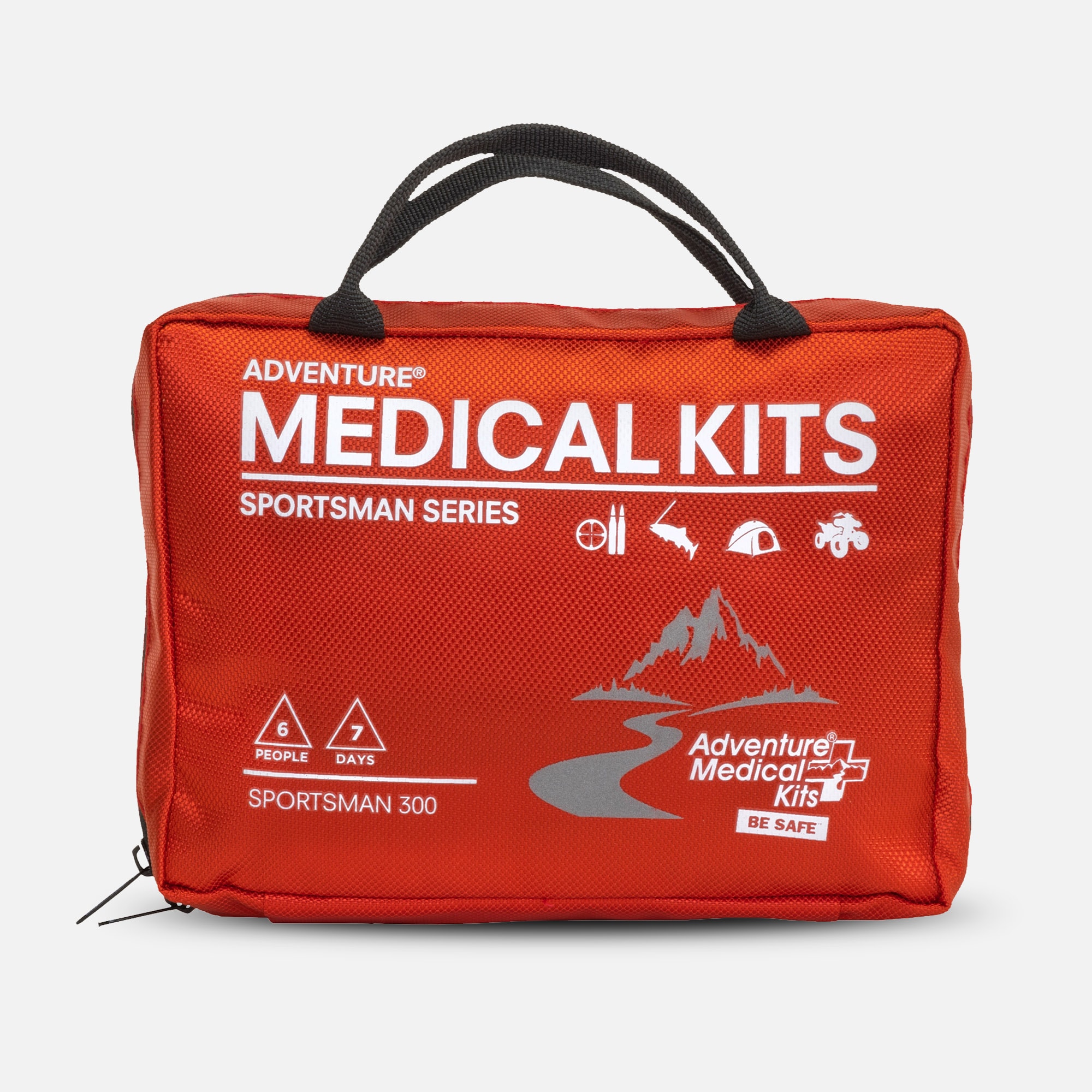 Adventure Medical Sportsman 300 First Aid Kit with CPR Face Shield, 127 pc., , large