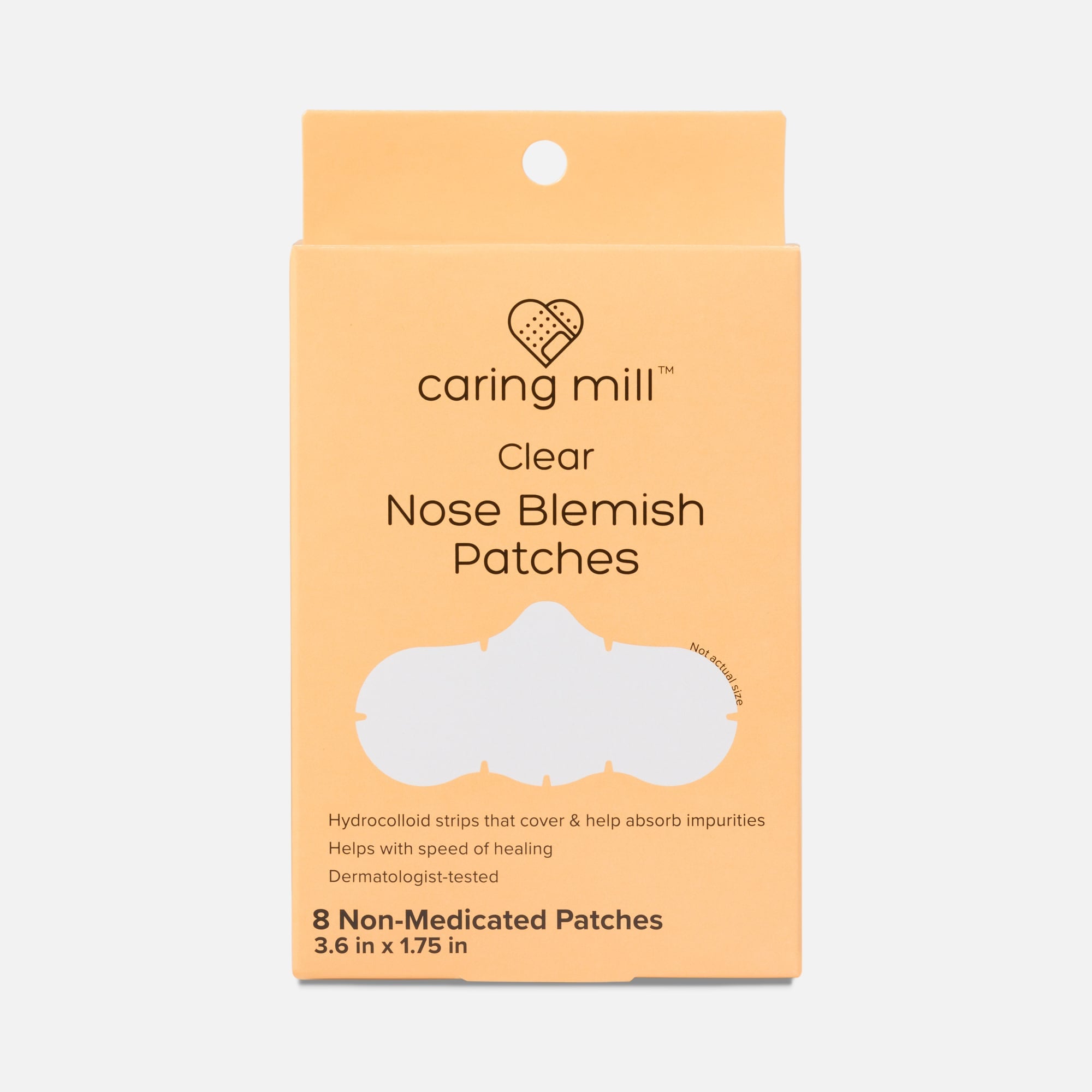 Caring Mill™ Nose Blemish & Clarifying Hydrocolloid Strips, 8 ct