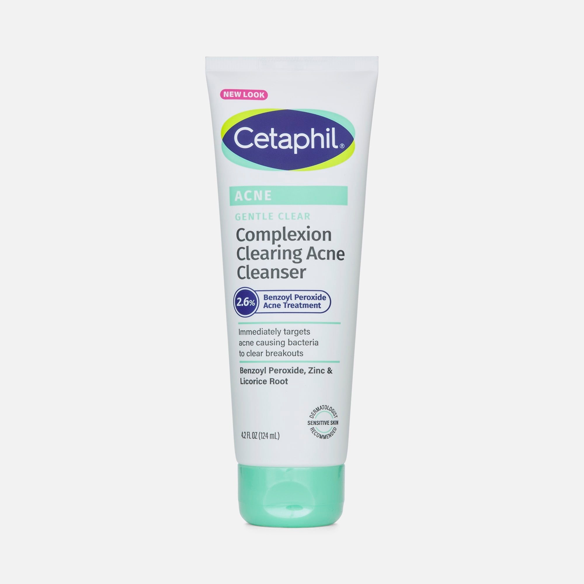 Cetaphil Gentle Clear Complexion Clearing Acne Cleanser, 4.2 oz., , large