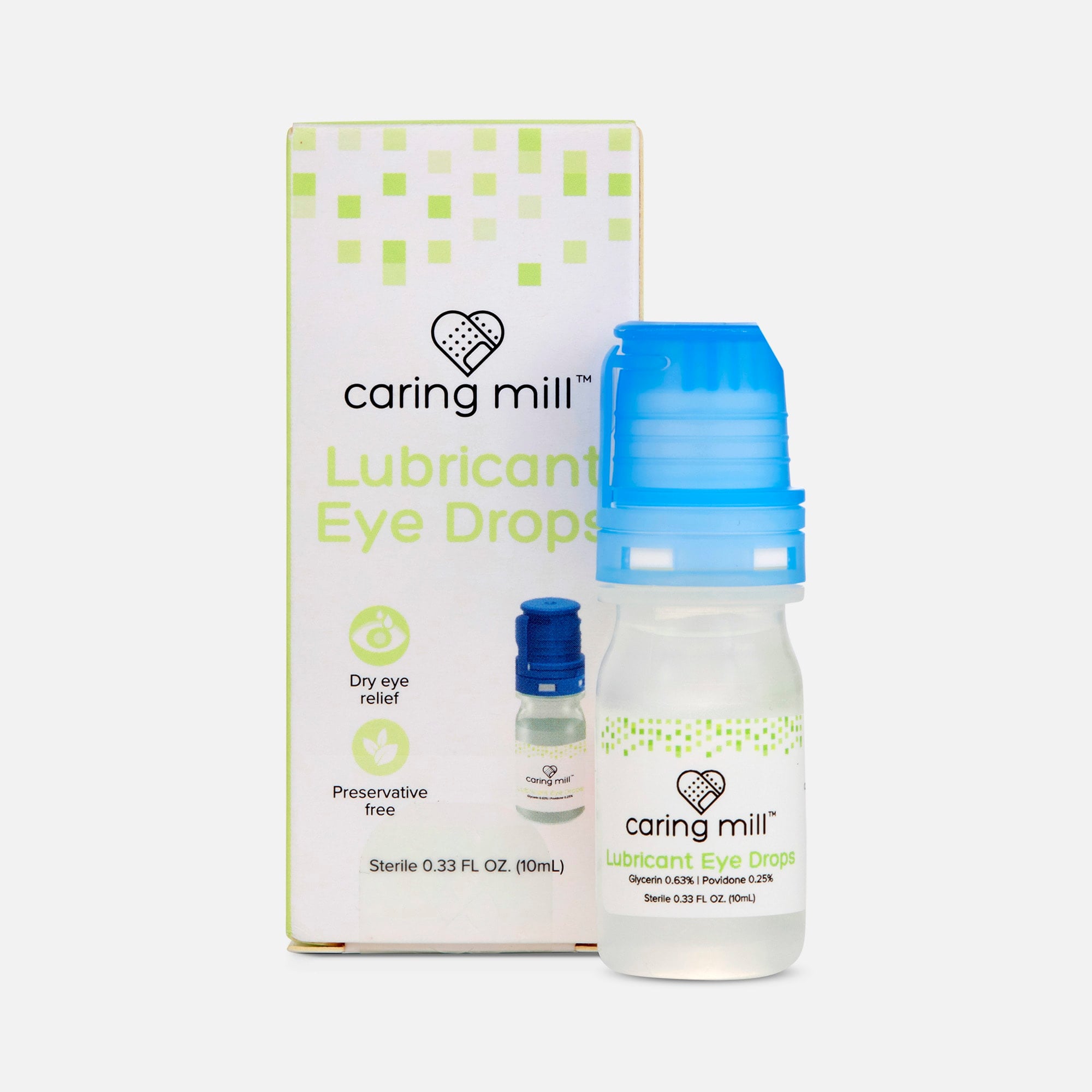 Caring Mill™ Dry Eye Preservative-Free Eye Drops, 10ml, , large