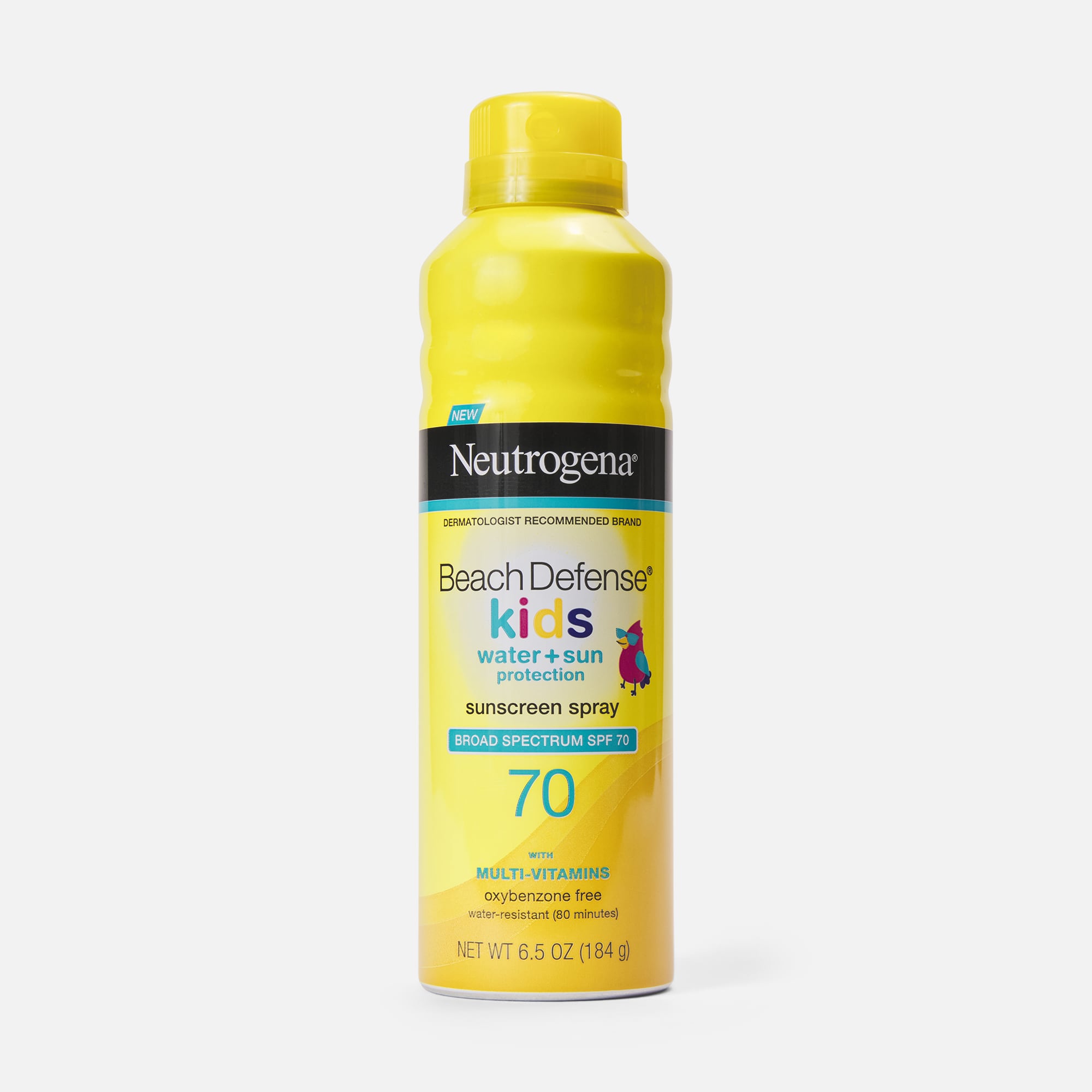 Neutrogena Beach Defense Kids Sunscreen Spray, SPF 70, 6.5 oz., , large