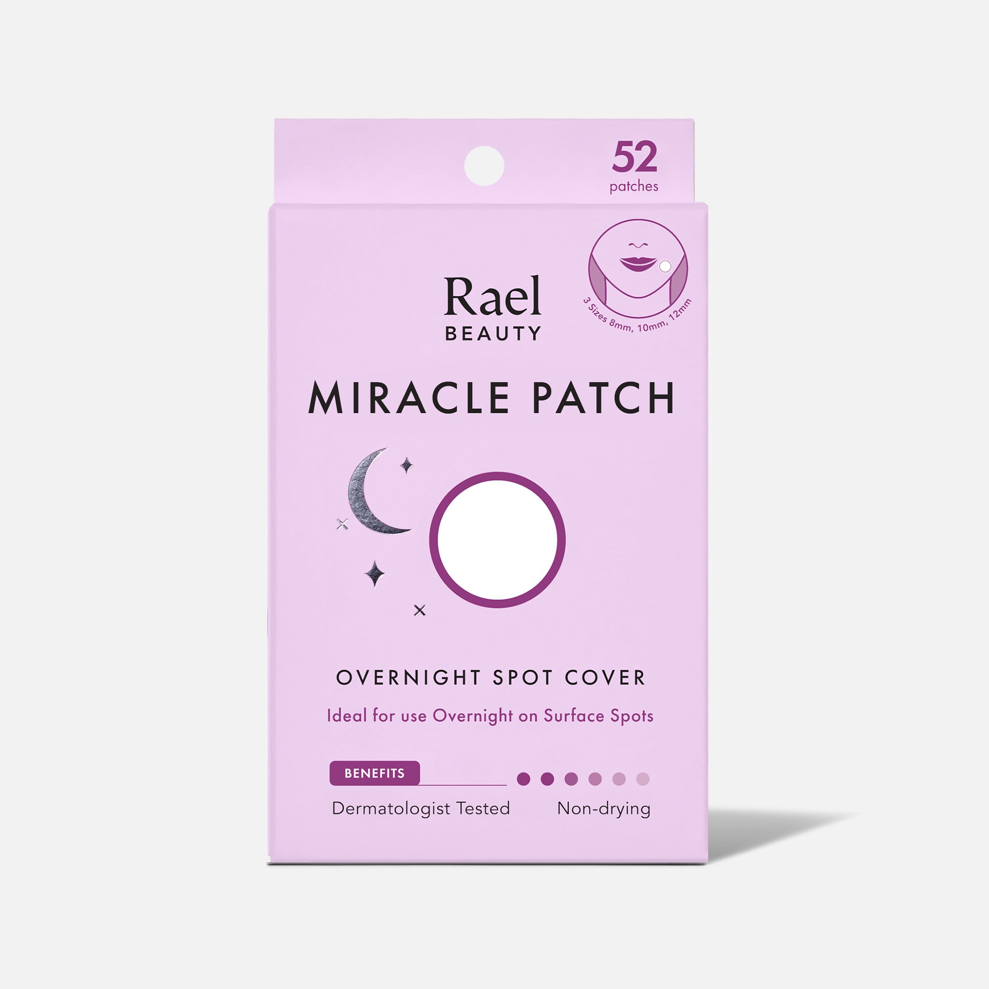 Rael Beauty Miracle Patch Overnight Spot Cover, 52 ct., , large