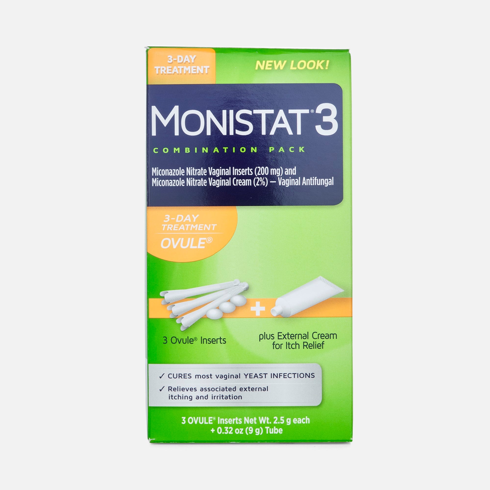 Monistat 3, Cure and Itch Relief, , large