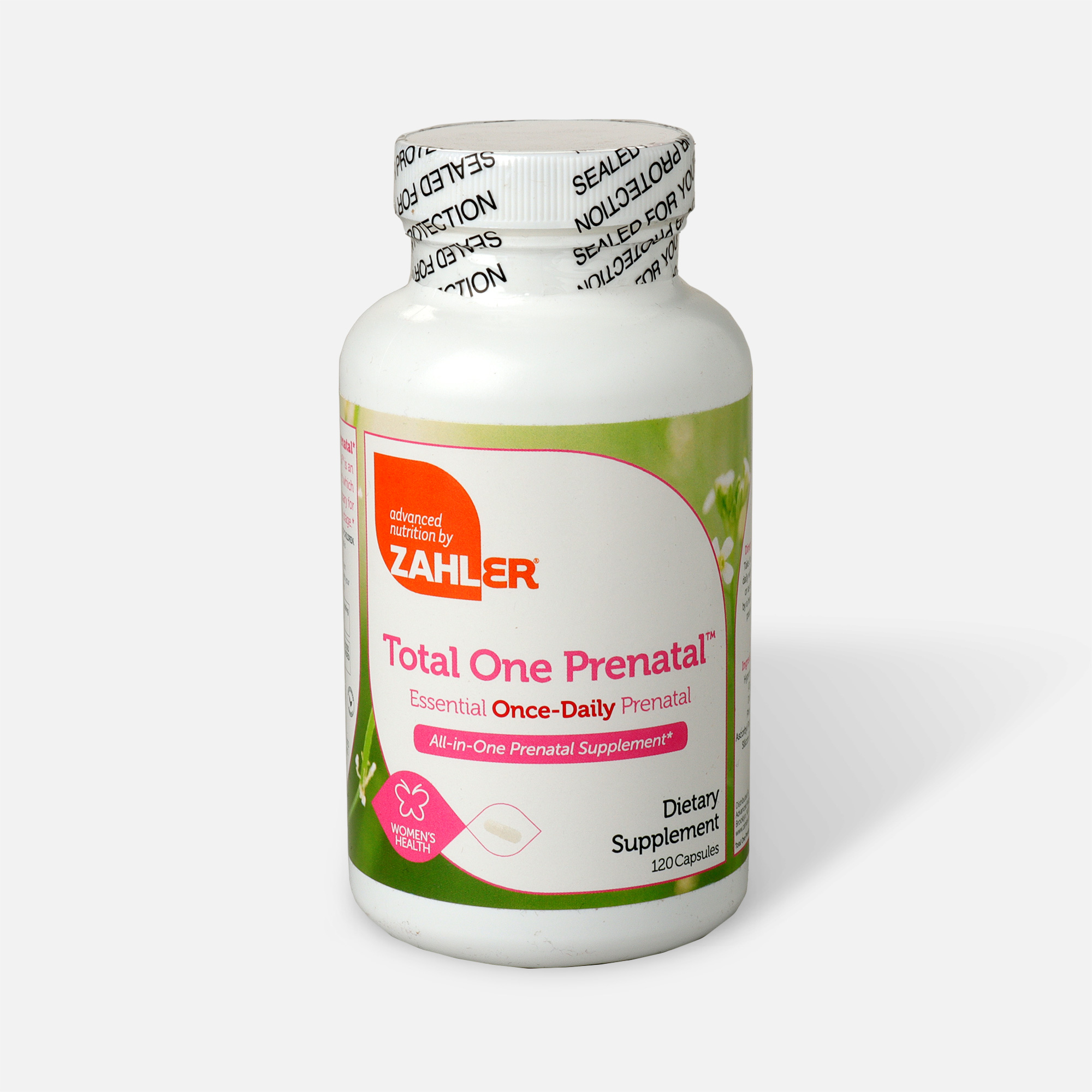 Zahler Total One Prenatal, Complete One a Day Prenatal Multivitamin, , large