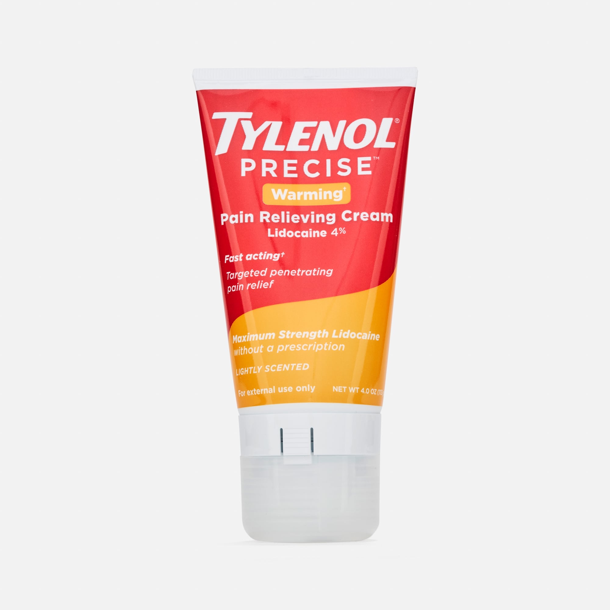 Tylenol Precise Warming Pain Relief Cream – 4% Lidocaine, 4 oz., , large