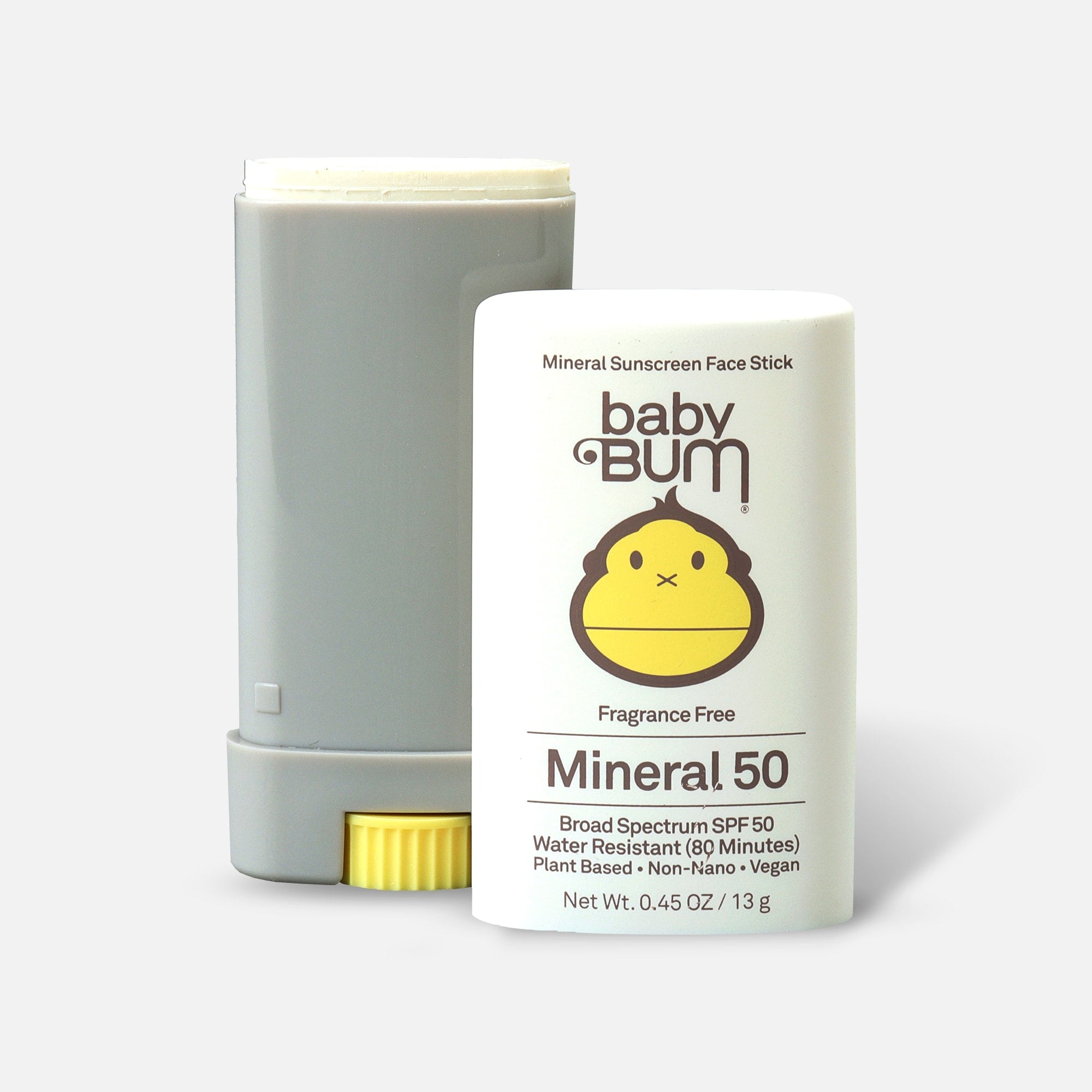 Baby Bum SPF 50 Mineral Sunscreen Face Stick, .45 oz., , large