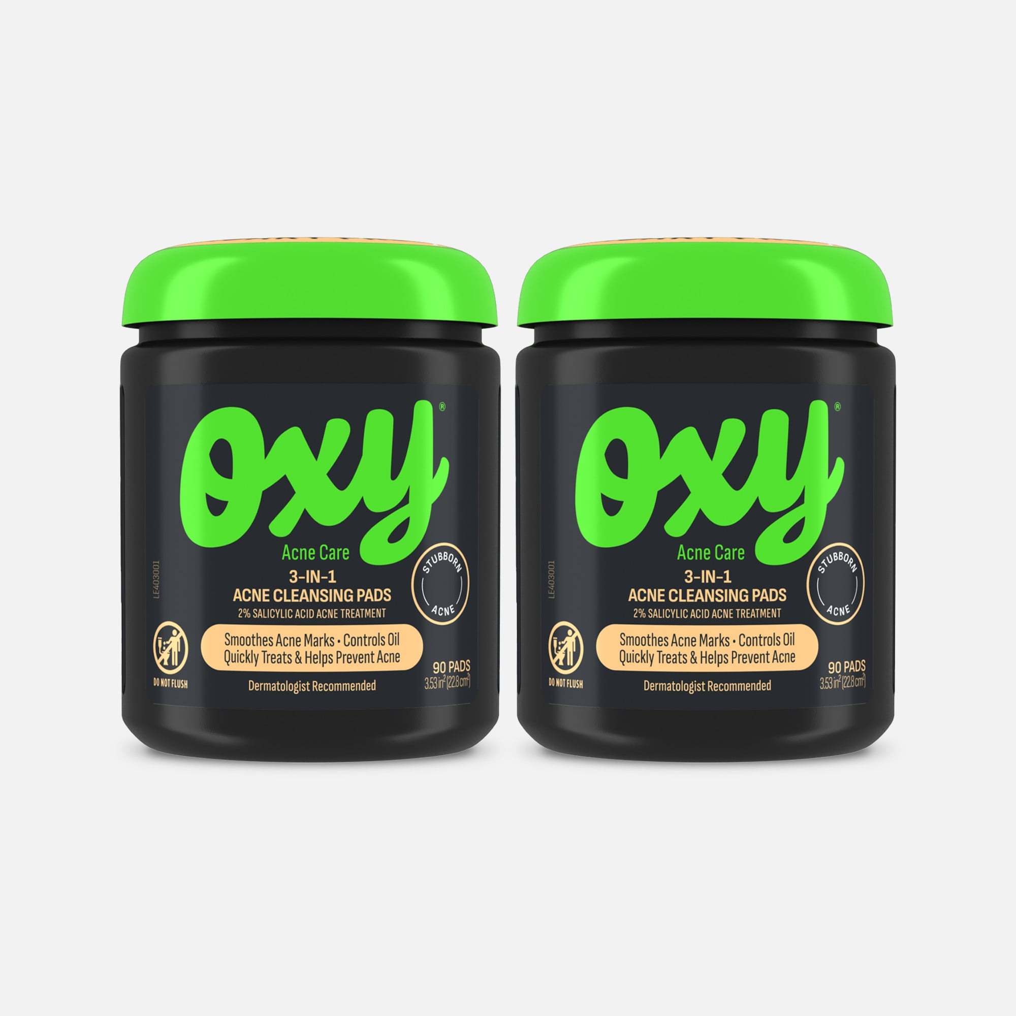 OXY Maximum Action 3-in-1 Treatment Pads - 90 ct. (2-Pack), , large
