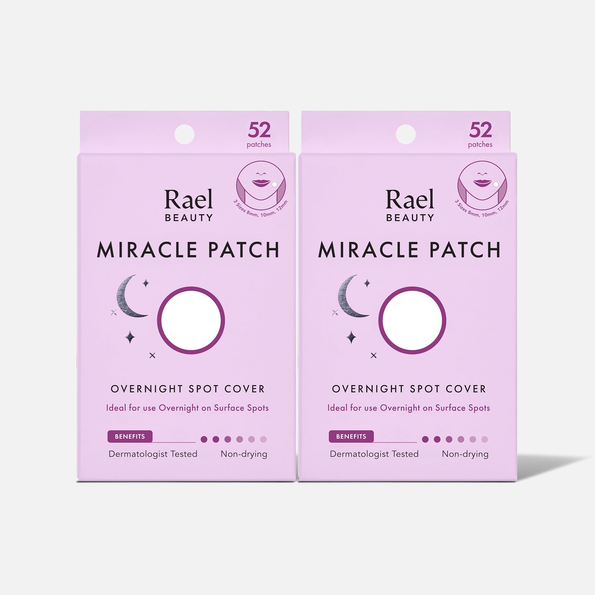 Rael Beauty Miracle Patch Overnight Spot Cover, 52 ct. (2-Pack), , large