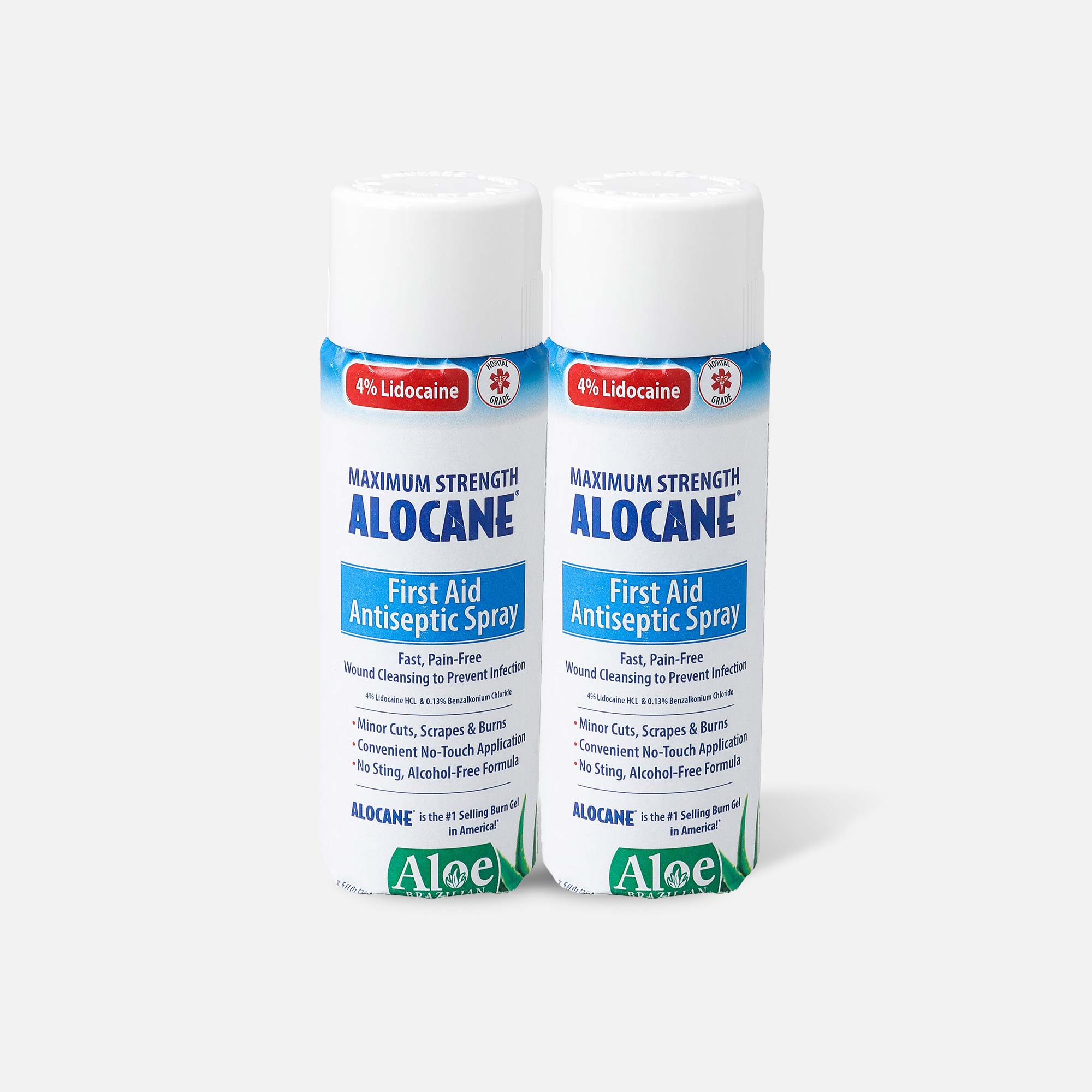 Alocane Maximum Strength First-Aid Antiseptic Spray, 3.5 oz. (2-Pack), , large