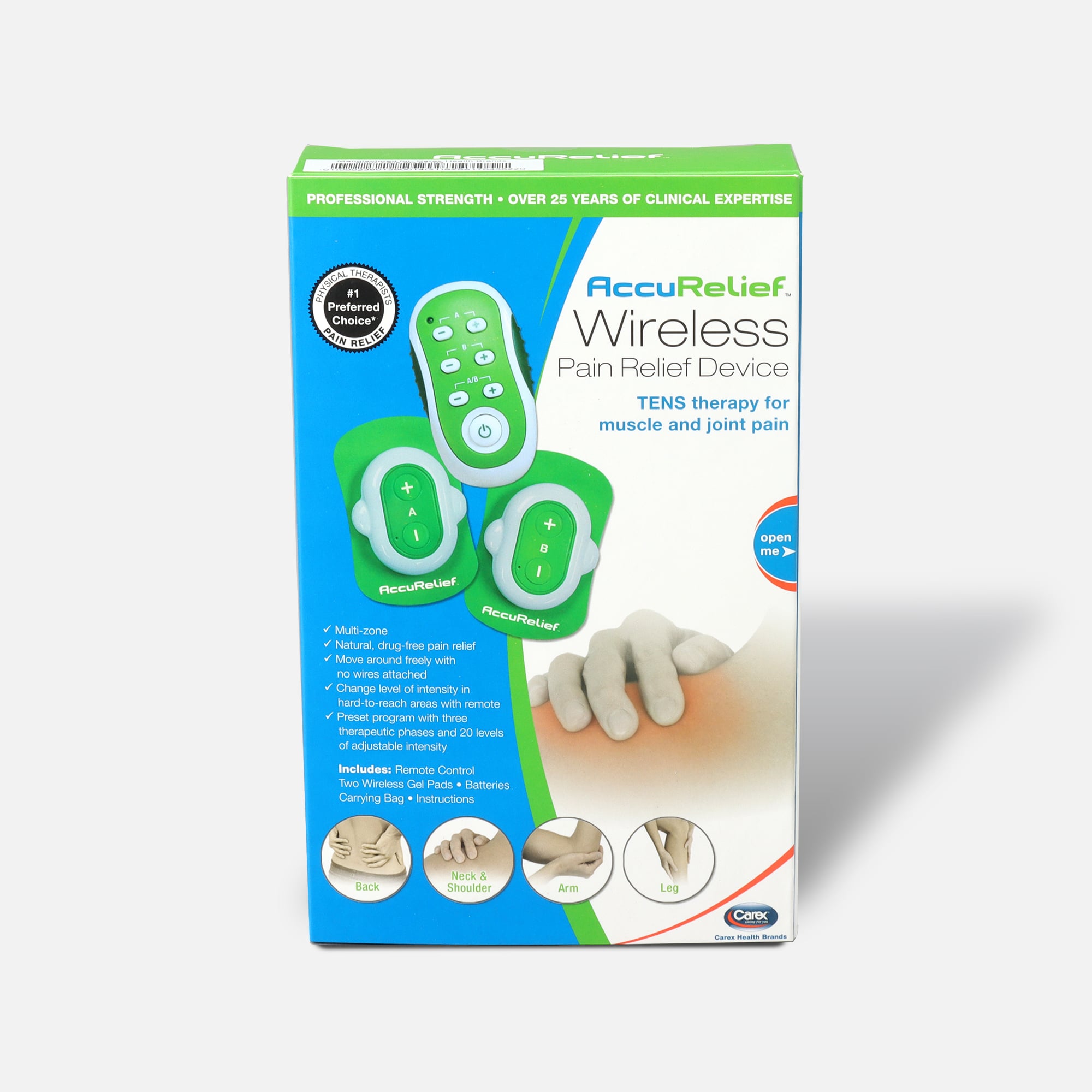 AccuRelief™ Wireless Remote Control TENS, , large