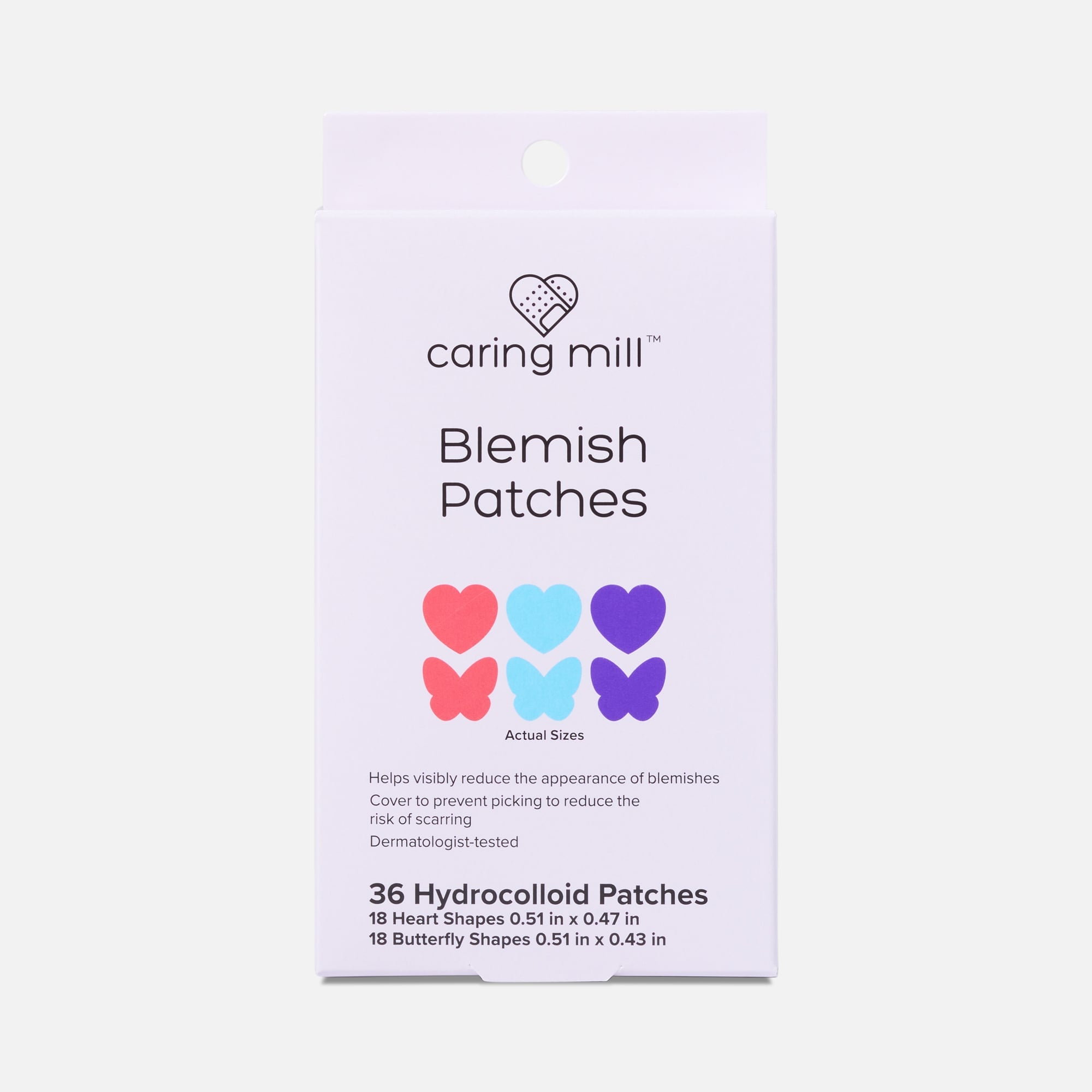 Caring Mill™ Colors & Shapes Acne Patch, 36 ct., , large