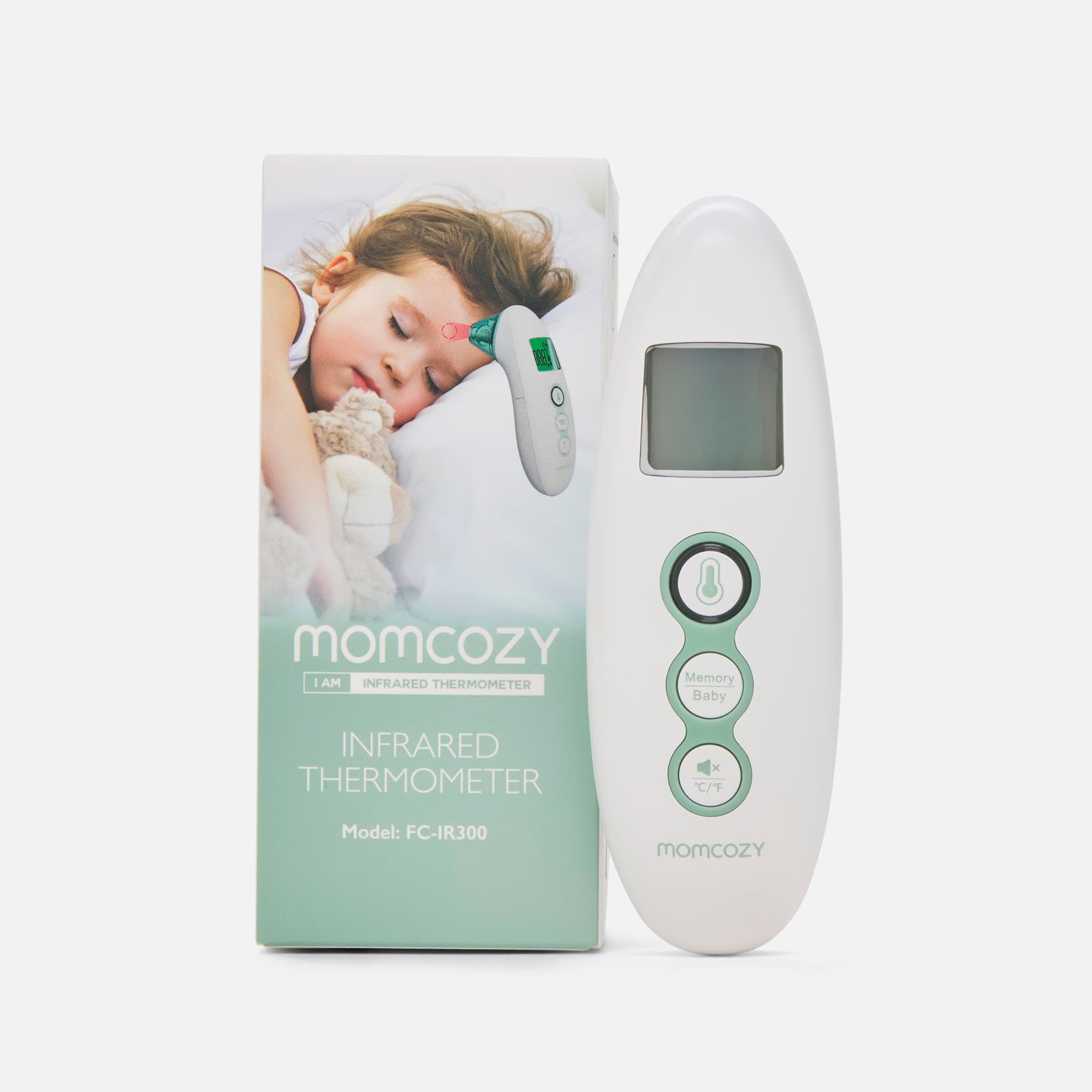 Momcozy Non-Contact Forehead & Ear Thermometer, , large