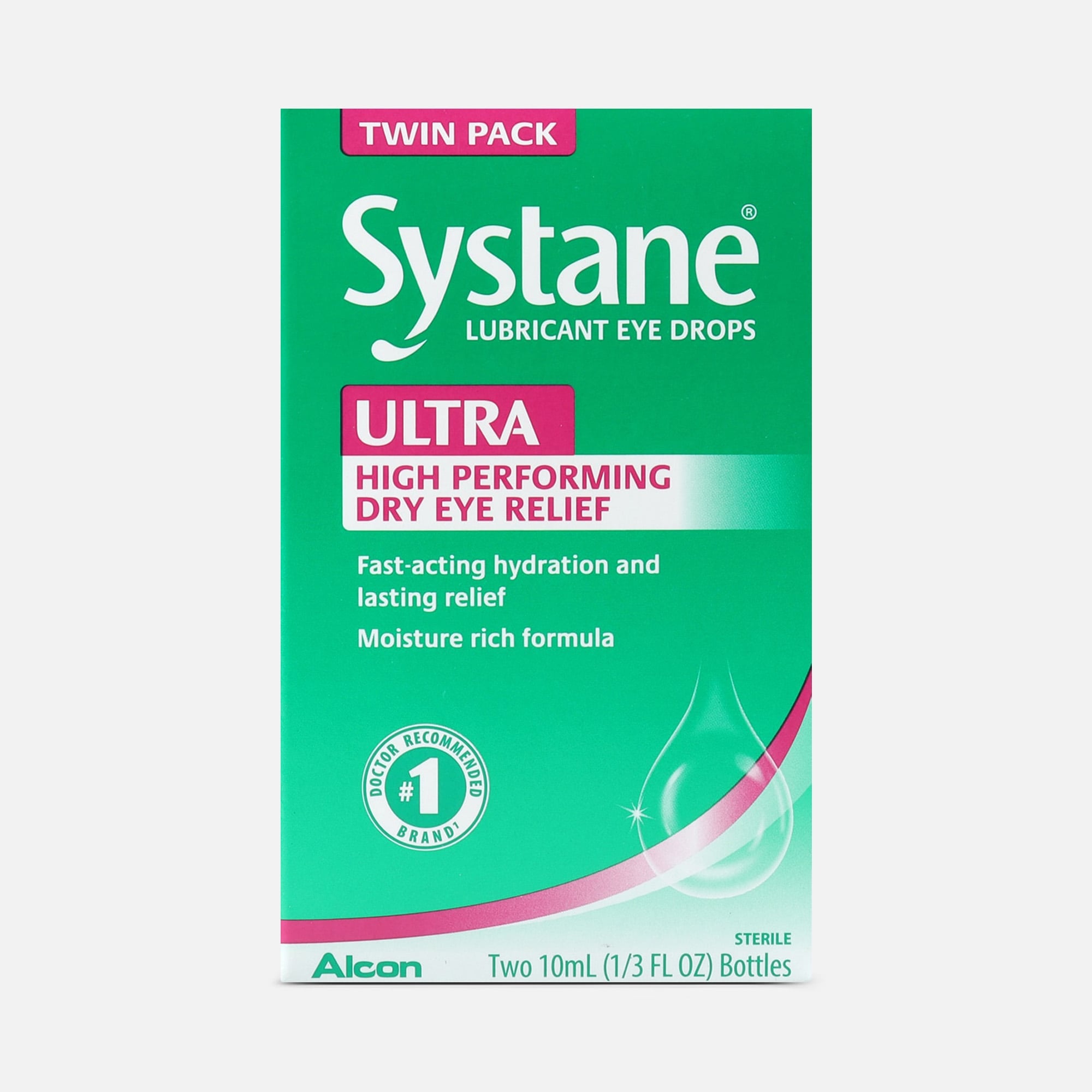 Systane Ultra Lubricant Eye Drops, , large