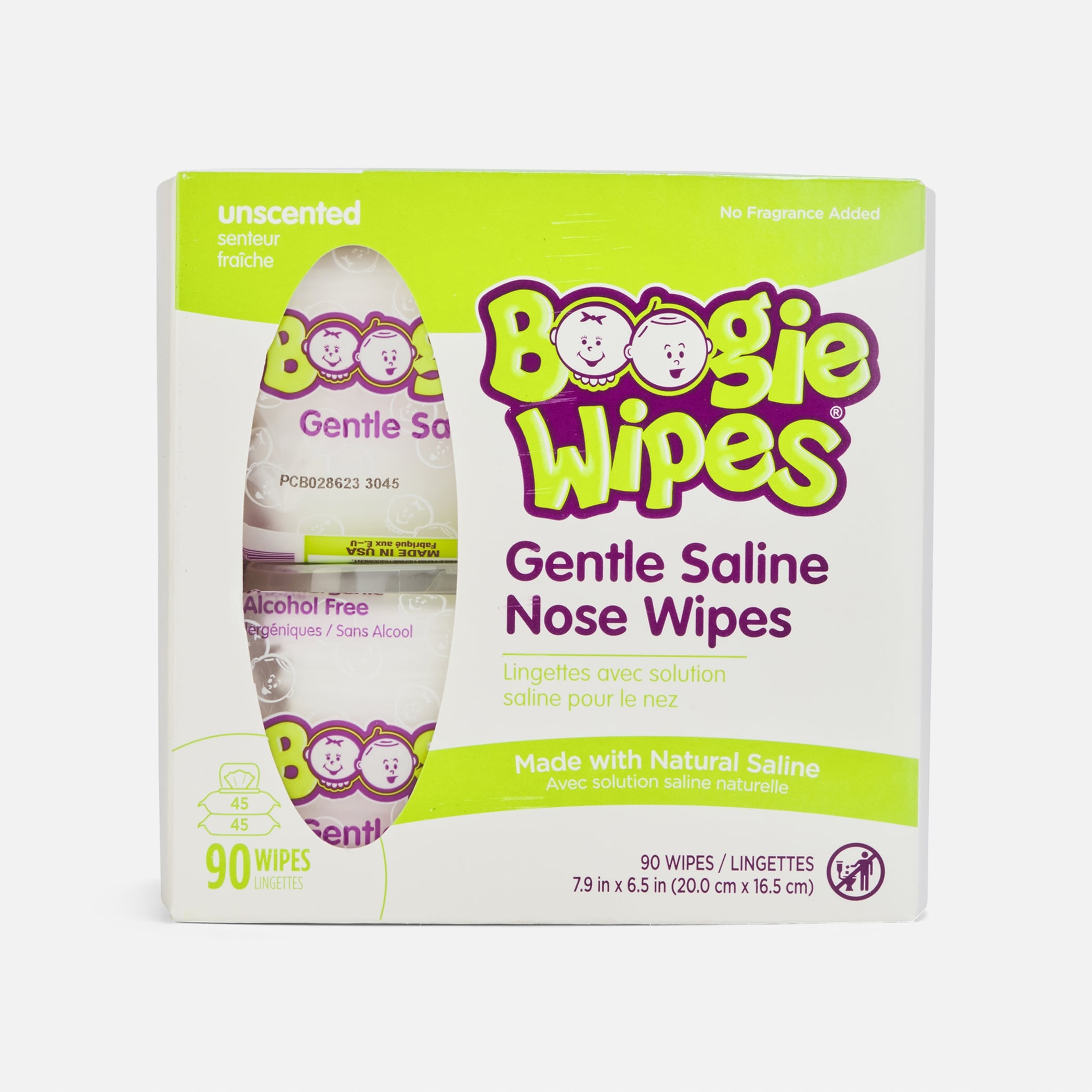Boogie Wipes Saline Nose Wipes