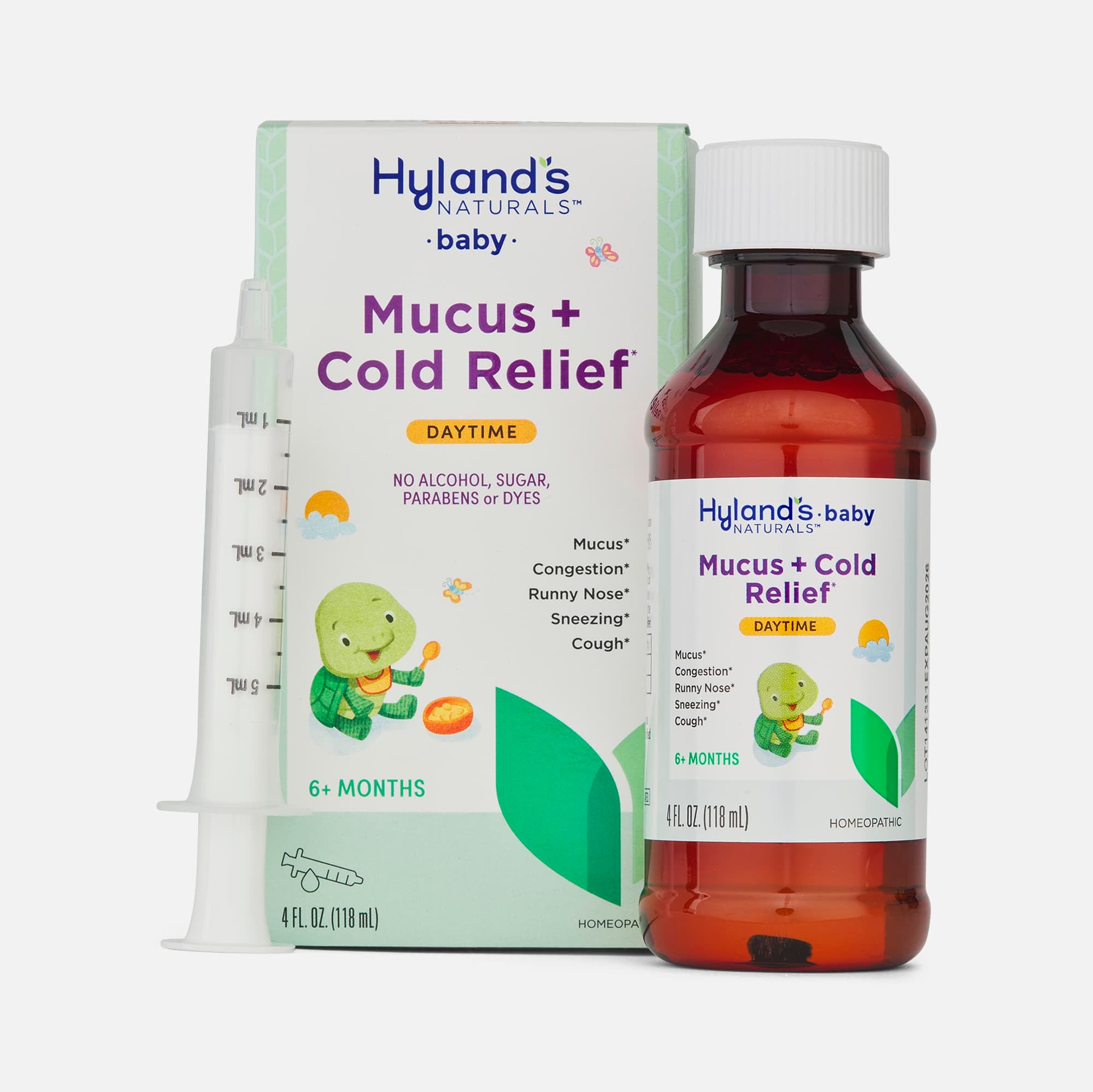 Hyland's Baby Mucus + Cold Relief, Daytime, 4 oz., , large