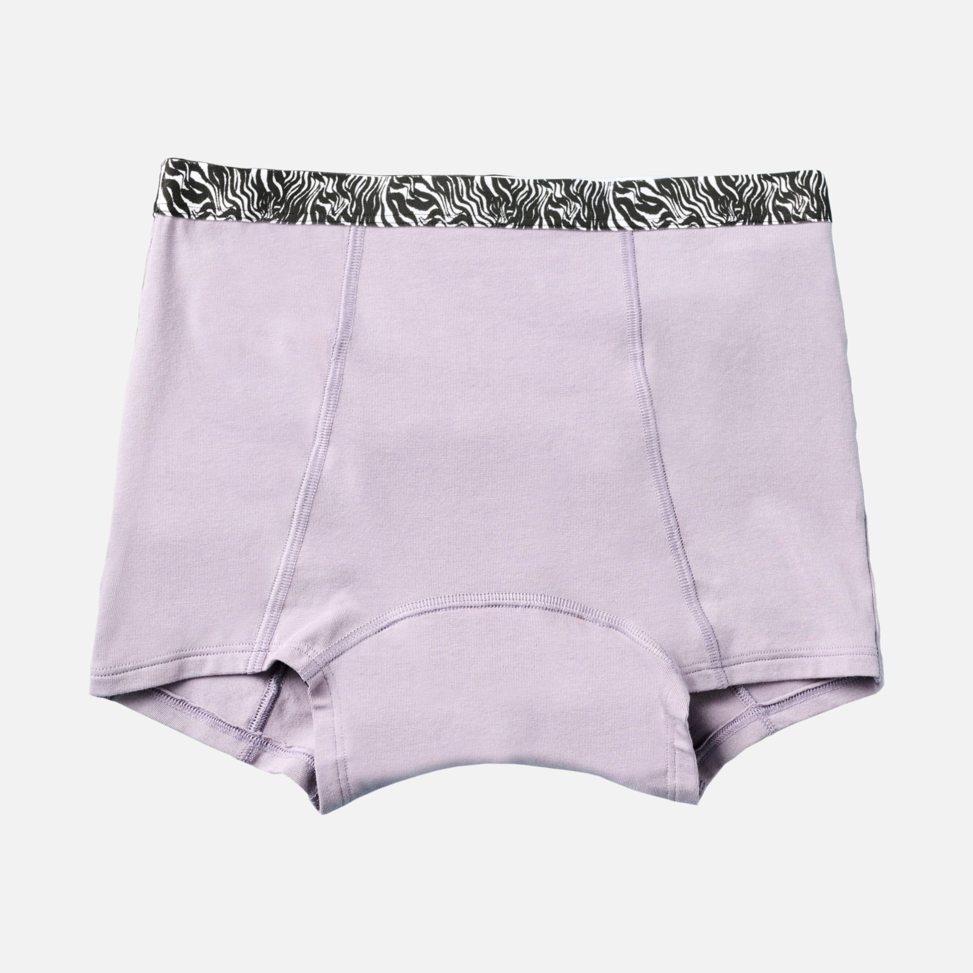 Thinx Teens Boyshort Period Underwear, Purple Ash, M