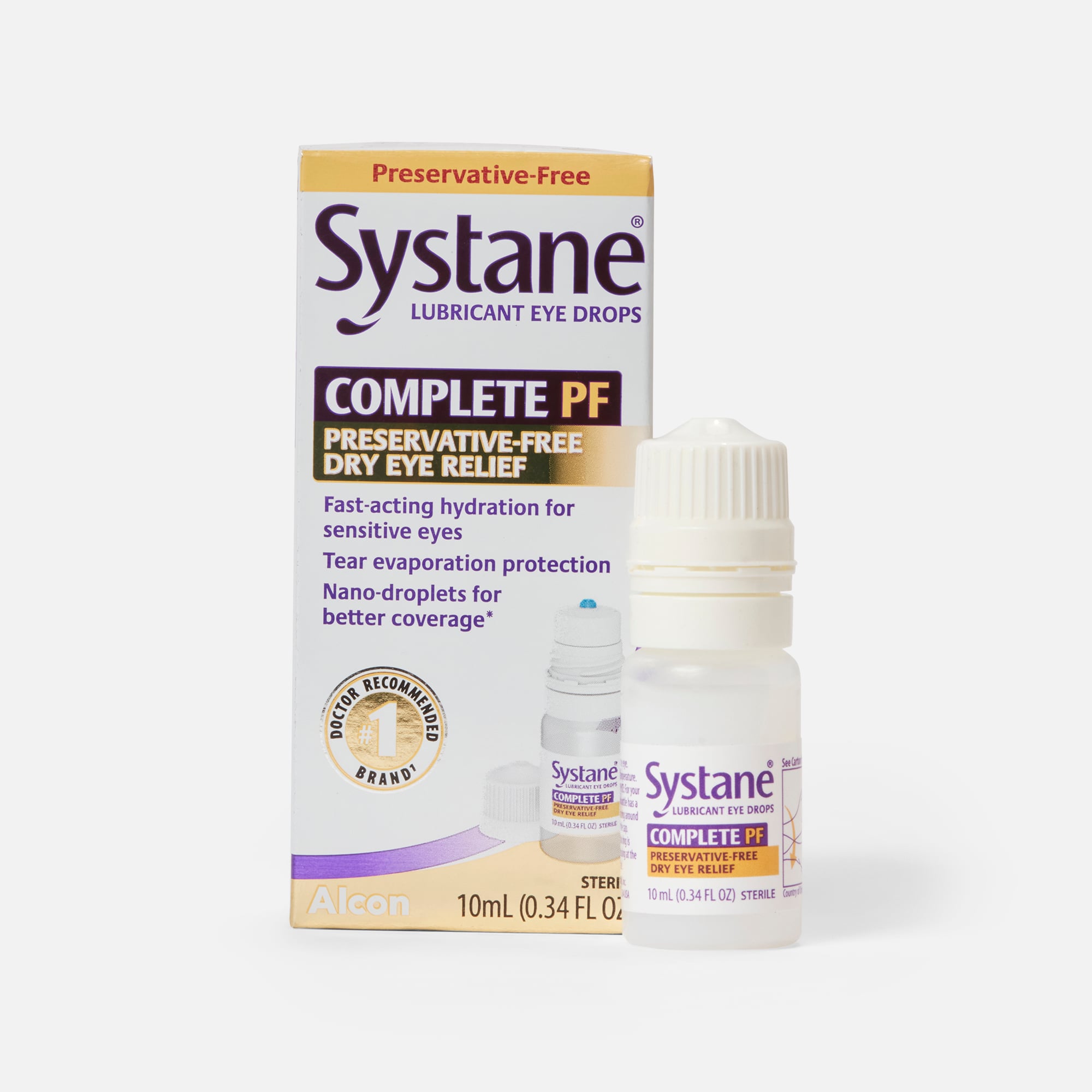 Systane Complete PF Eye Drops, , large