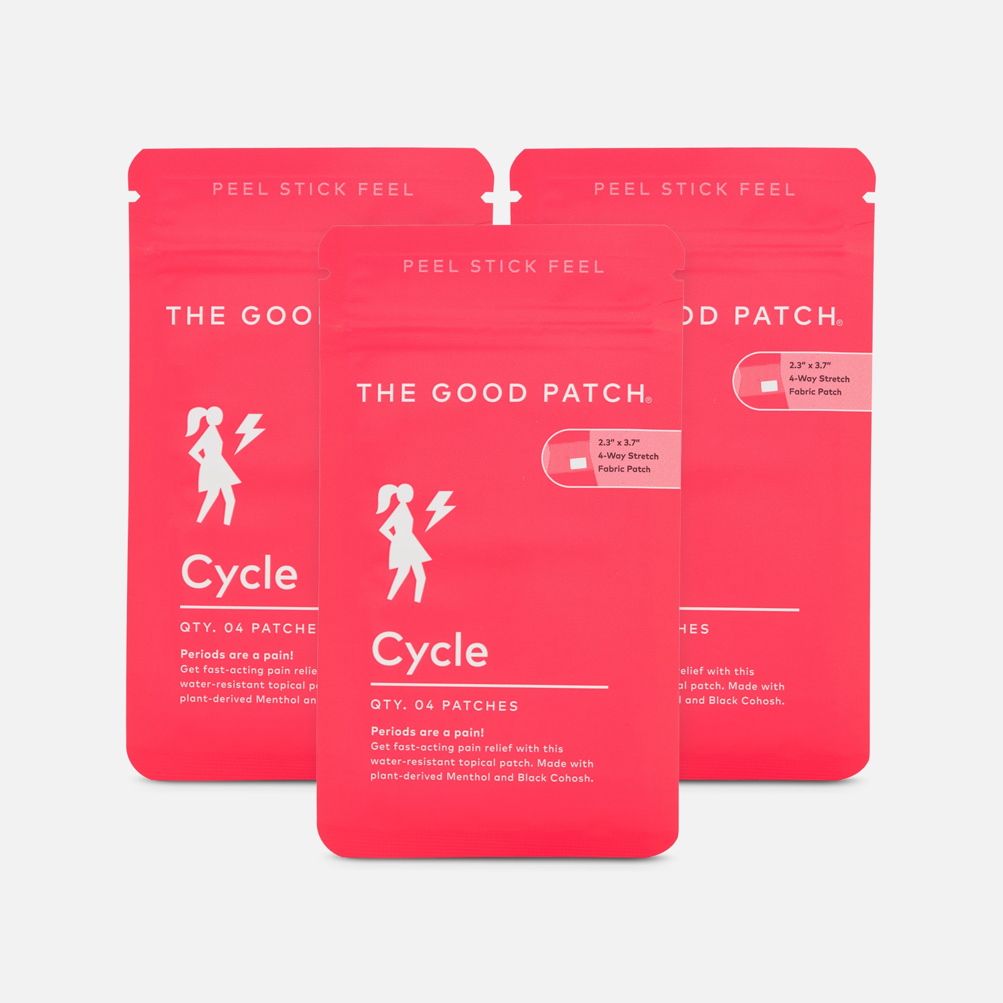 The Good Patch® Cycle - Pain Patch, 4 ct. (3-Pack), , large