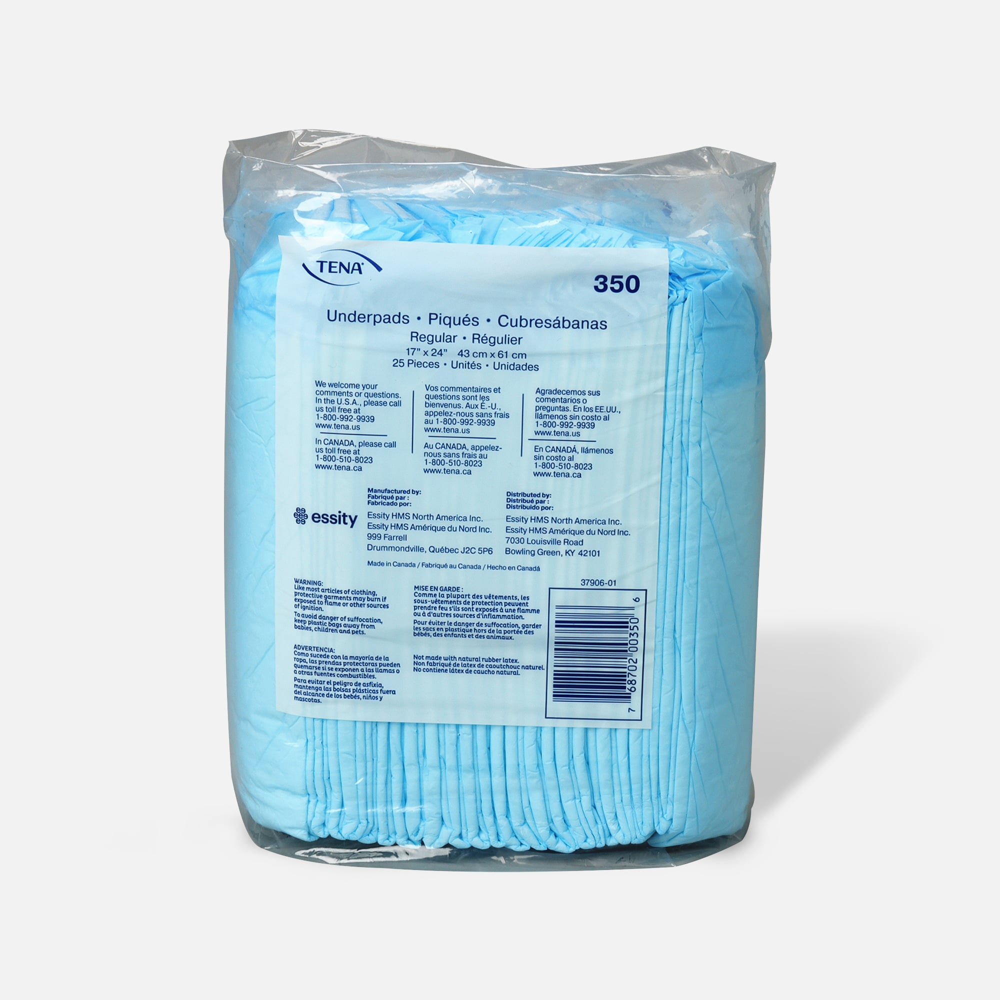 TENA Underpad (25-Pack), , large