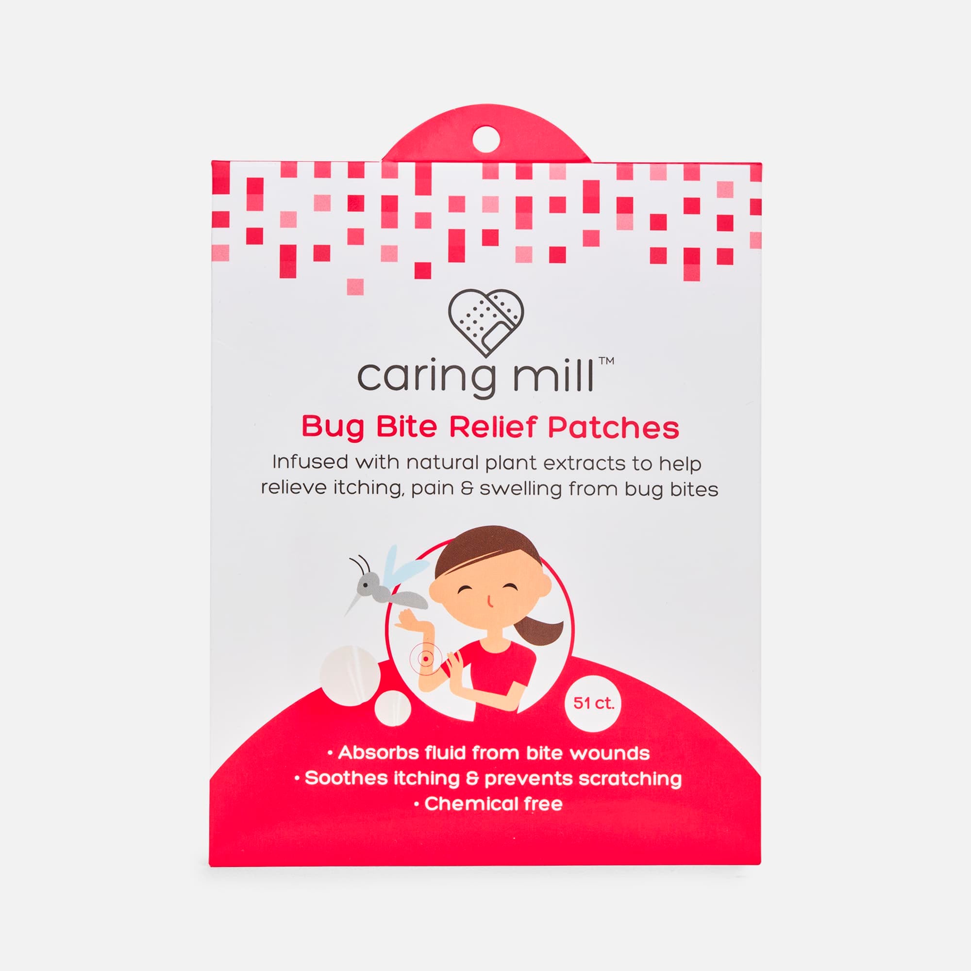 Caring Mill™ Bug Bite Relief Patches, 51 ct., , large