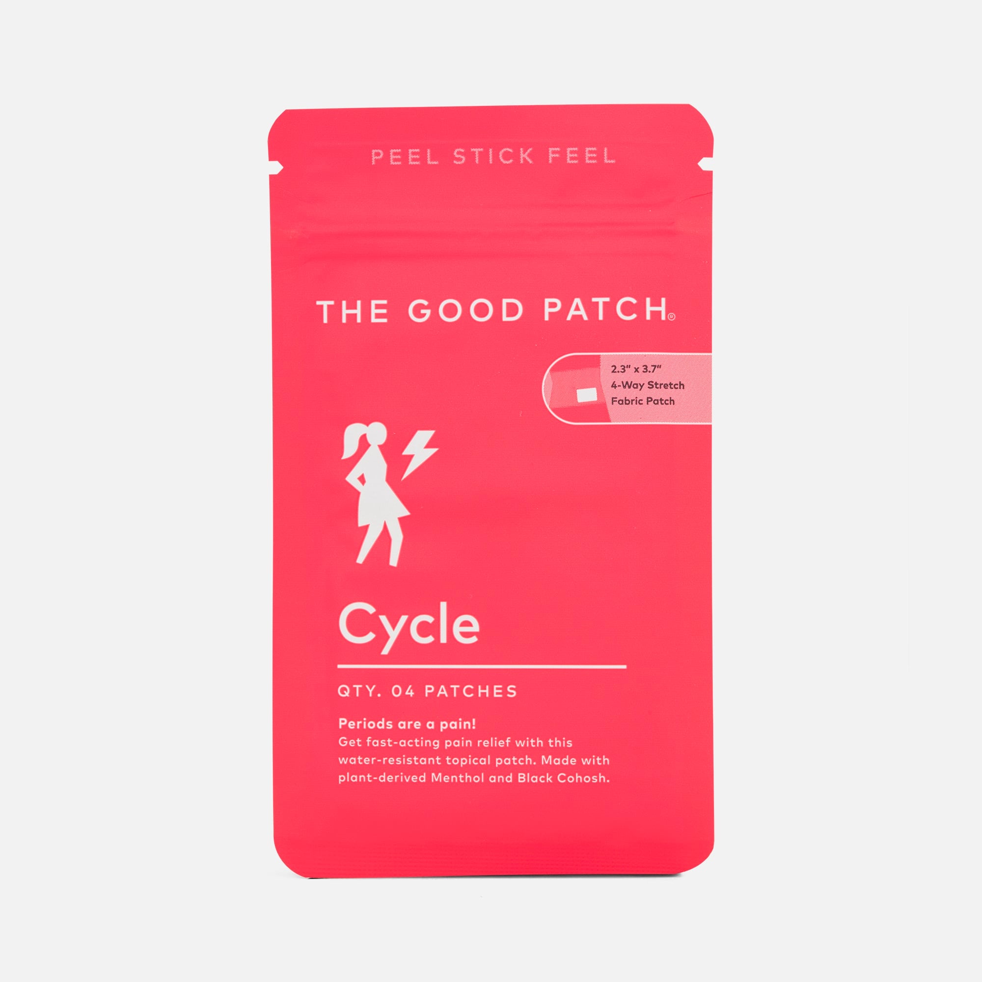 The Good Patch® Cycle - Pain Patch, 4 ct., , large