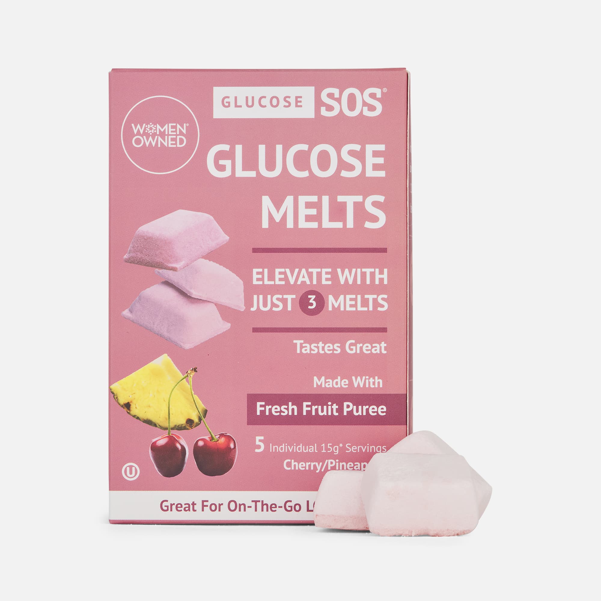 Glucose SOS Glucose Melts, 5-pack, , large