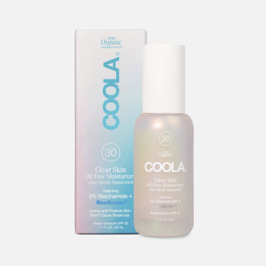 COOLA Clear Skin Oil-Free Moisturizer – SPF 30, 1.1 oz., , large