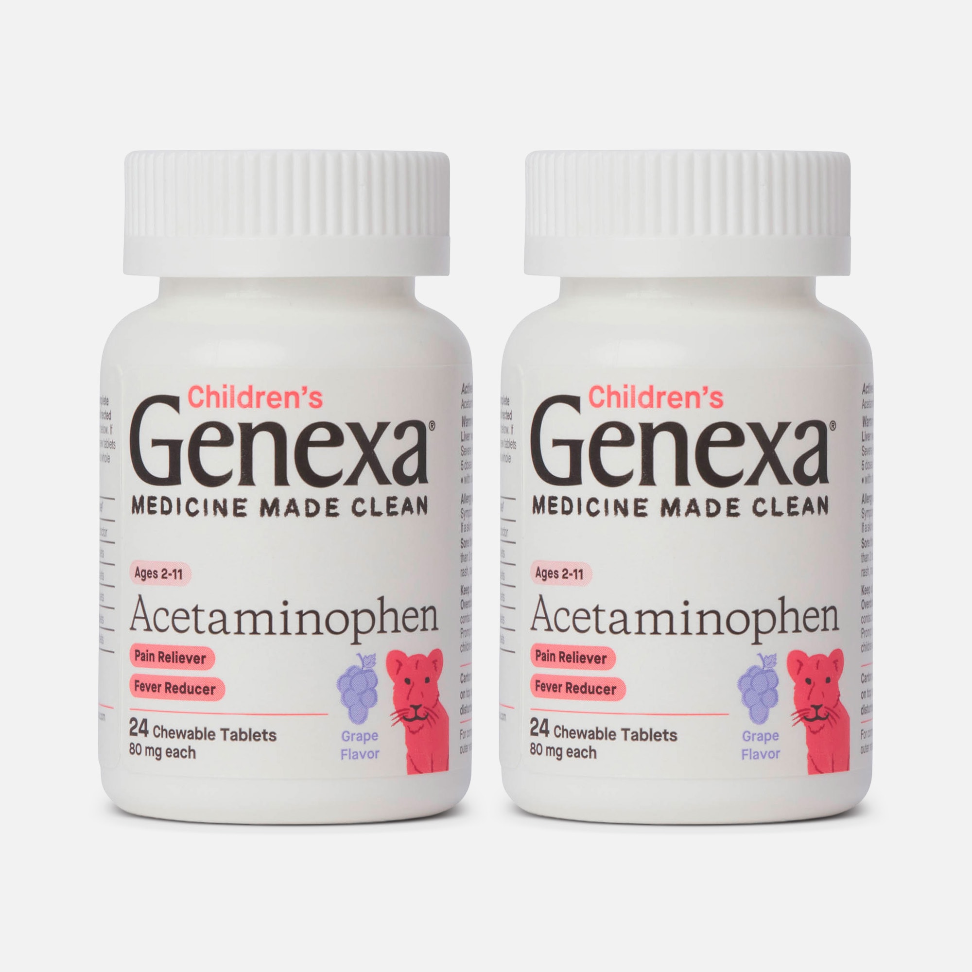 Genexa Children's Acetaminophen Chewable, 24 ct. (2-Pack), , large