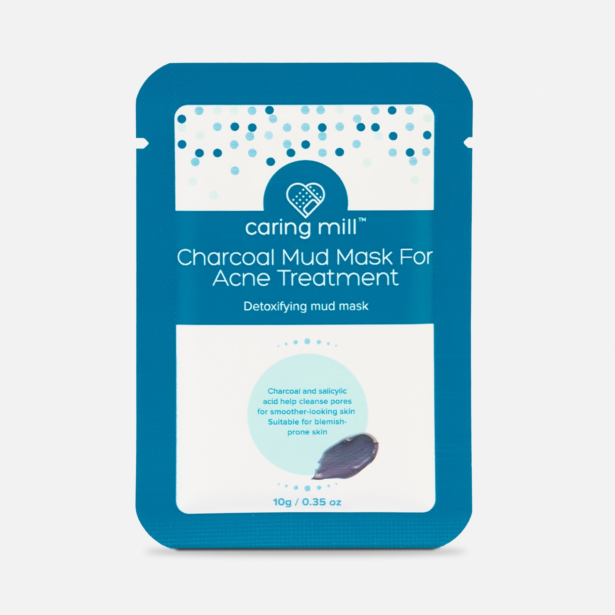 Caring Mill™ Charcoal Mud Mask for Acne Treatment, 5 pack, , large